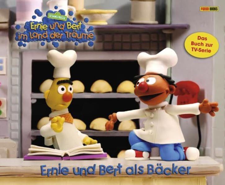 Sesamstraße Geschichtenbuch, Ernie und Bert im Land der Träume, Bd. 3: Ernie und Bert als Bäcker Non-fiction