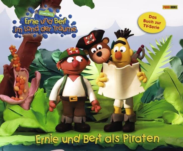 Sesamstraße Geschichtenbuch, Ernie und Bert im Land der Träume, Bd. 4: Ernie und Bert als Piraten Non-fiction