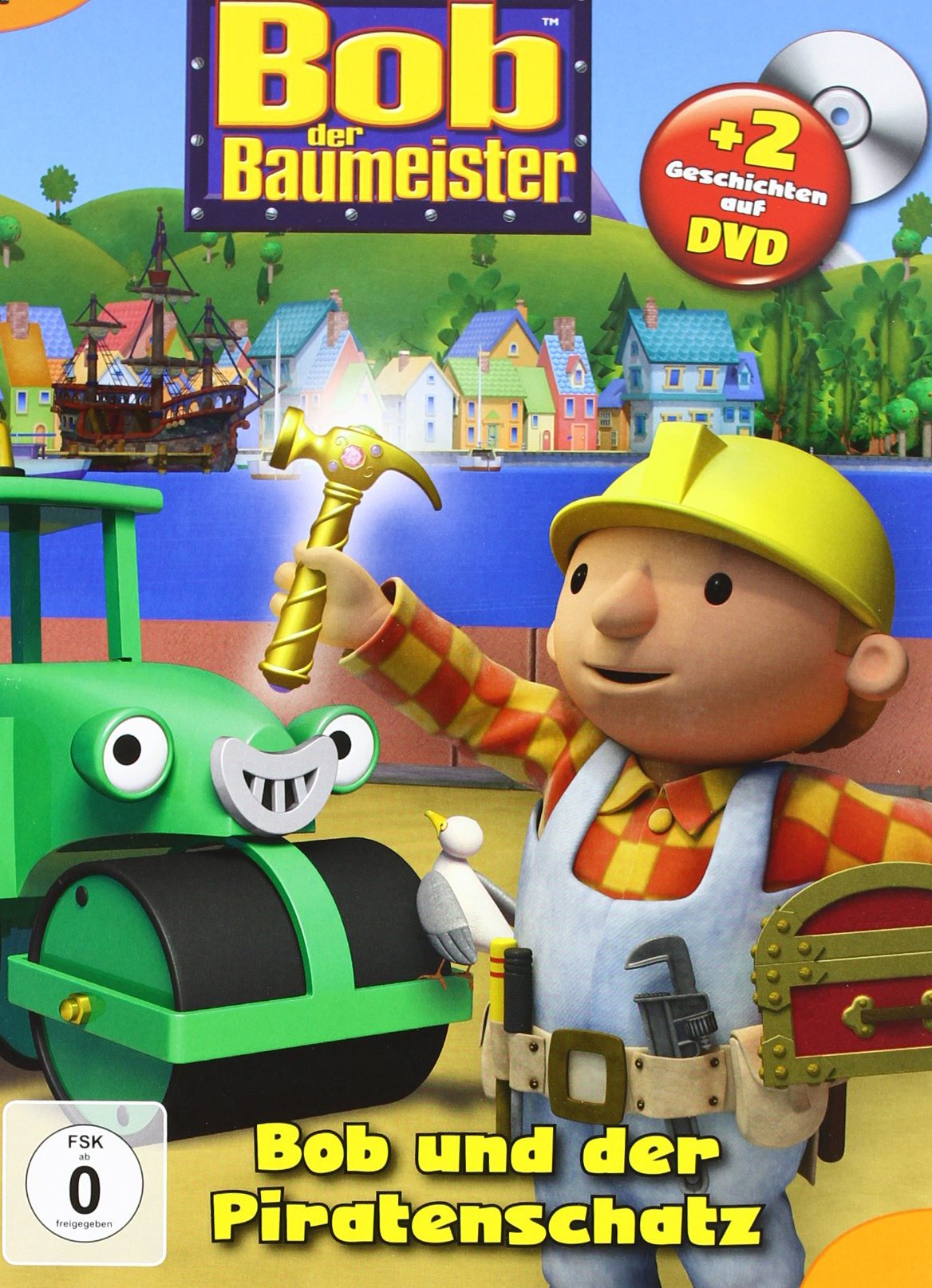 Bob der Baumeister. Bob und der Piratenschatz (Buch mit DVD) Novels & Short Stories