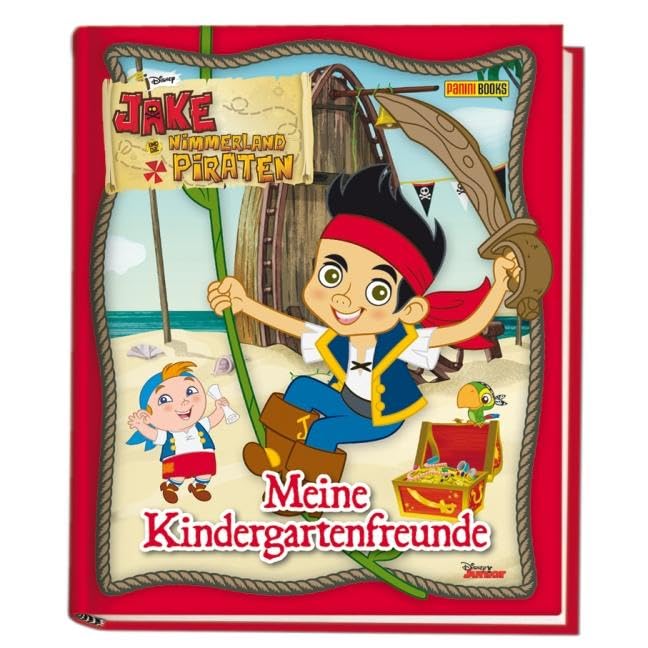 Disney Jake und die Nimmerlandpiraten Kindergartenfreundebuch Living & Furnishing