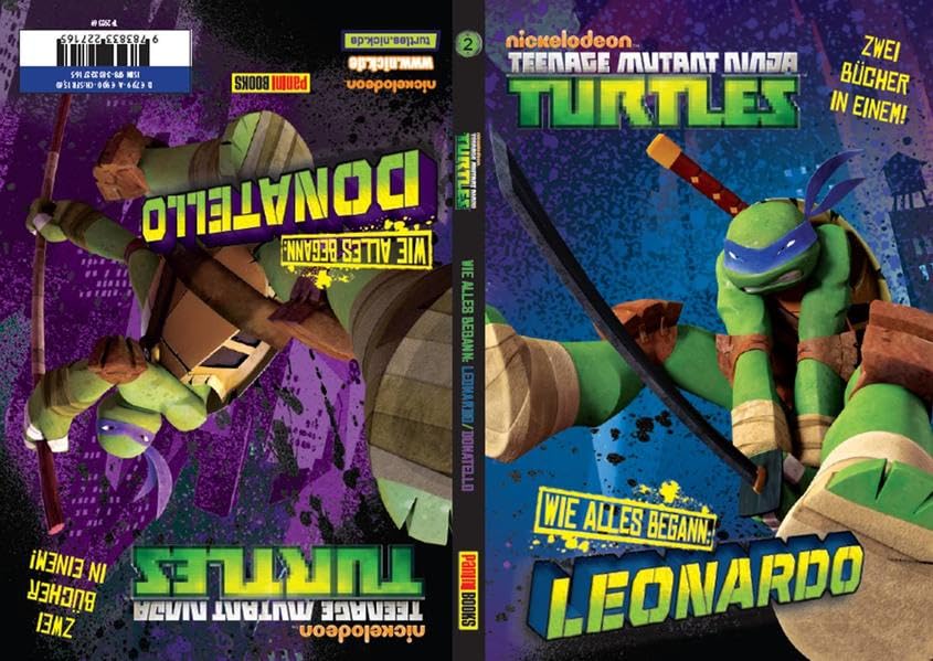 Teenage Mutant Ninja Turtles: Wie alles begann!: Leonardo / Donatello Novels & Short Stories