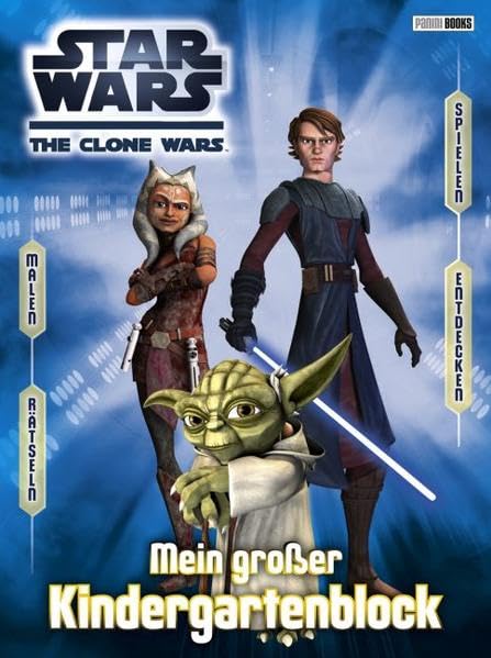 Star Wars The Clone Wars Kindergartenblock: Mein großer Kindergartenblock Non-fiction