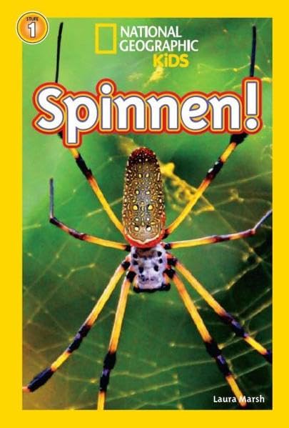 National Geographic KiDS Lesespaß: Spinnen: Bd. 6: Spinnen (Lesestufe 1 – für Leseanfänger) Non-fiction