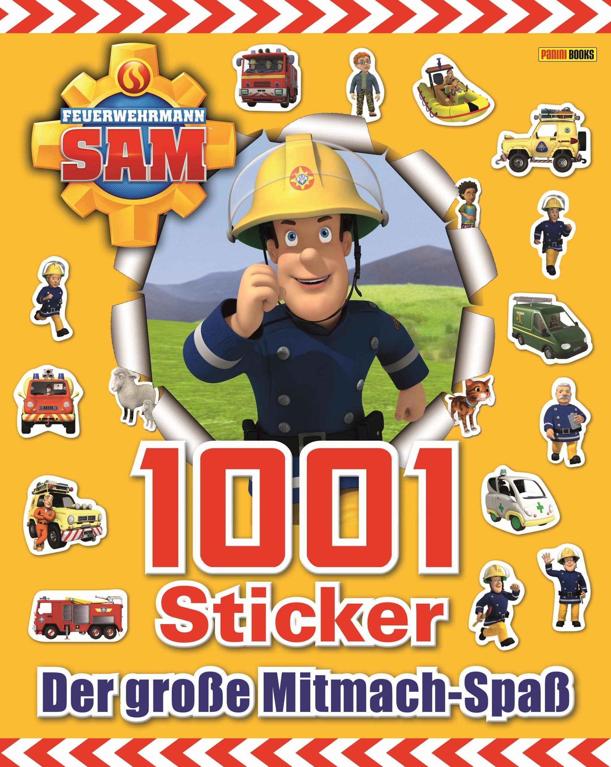 Feuerwehrmann Sam 1001 Sticker: Der große Mitmach-Spaß Tiptoi & Games
