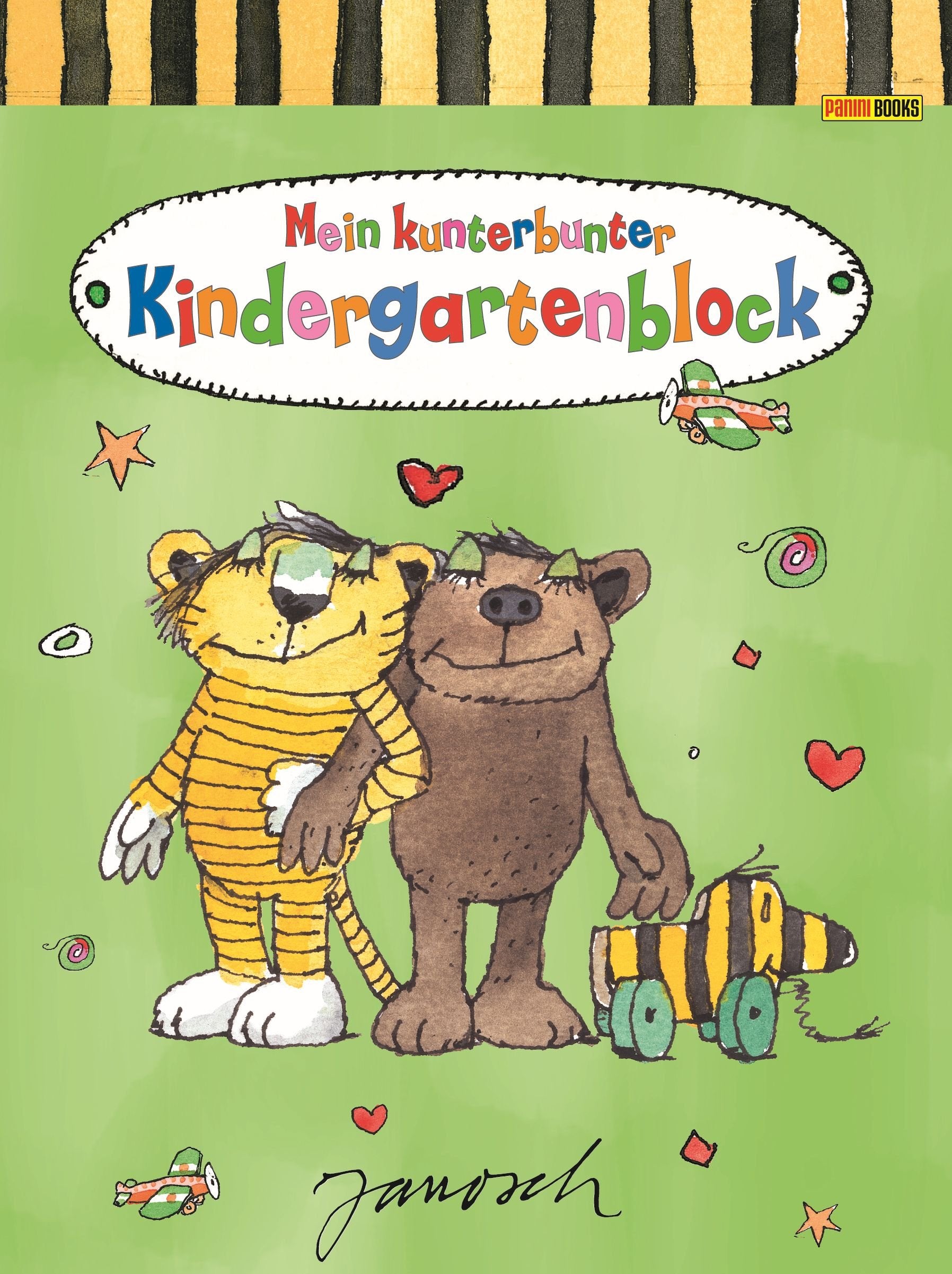 Janosch Kindergartenblock: Meine kunterbunter Kindergartenblock Non-fiction