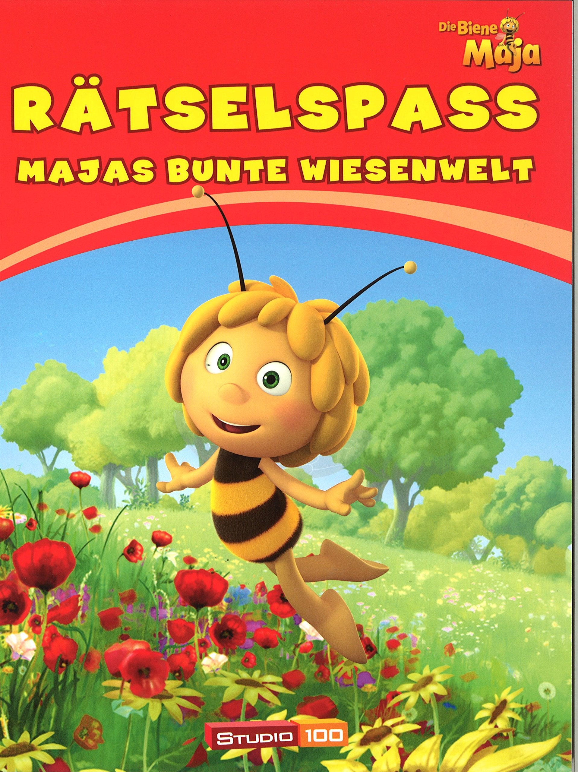 Die Biene Maja - Rätselspaß: Majas bunte Wiesenwelt book