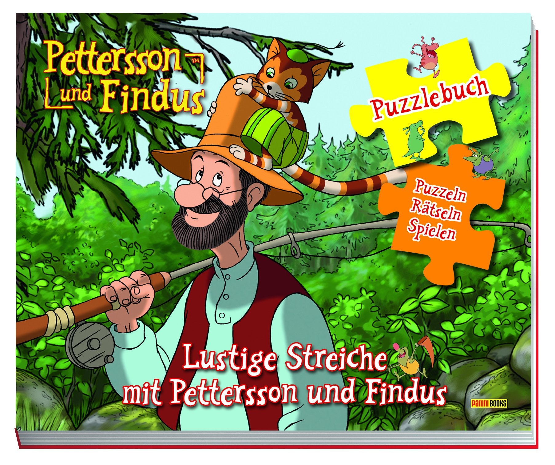 Pettersson und Findus Puzzlebuch: Lustige Streiche mit Pettersson und Findus Leisure & Fun