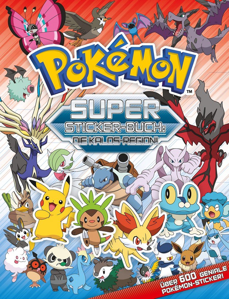 Pokémon: Super Stickerbuch - Kalos: Stickerbuch mit über 600 Stickern Computer Science