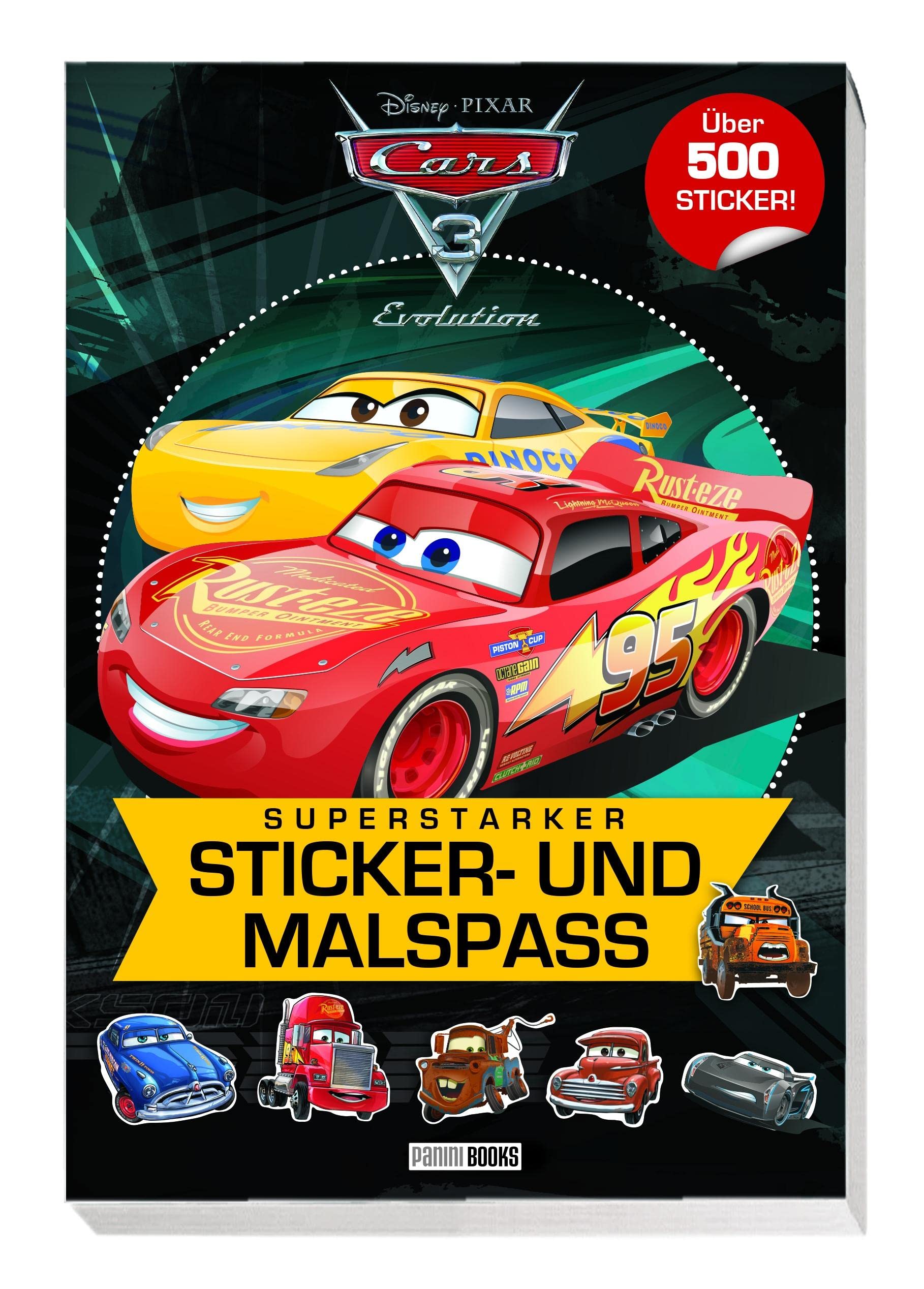 Disney Cars 3: Superstarker Sticker- und Malspaß book