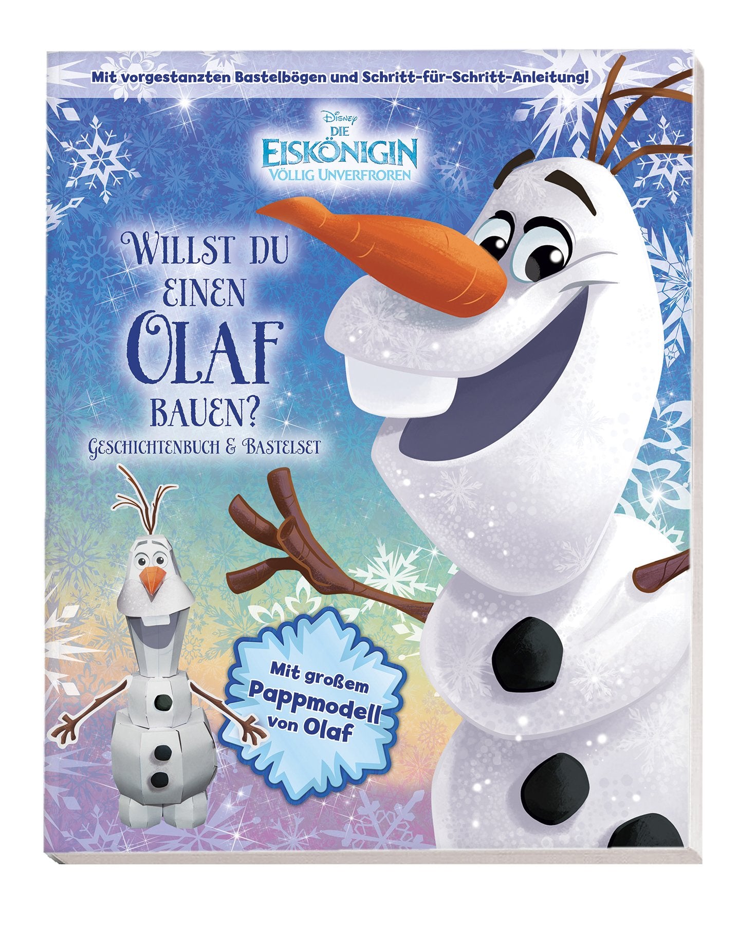 Disney Die Eiskönigin: Willst du einen Olaf bauen?: Geschichtenbuch & Bastelset Hobbies & Crafts