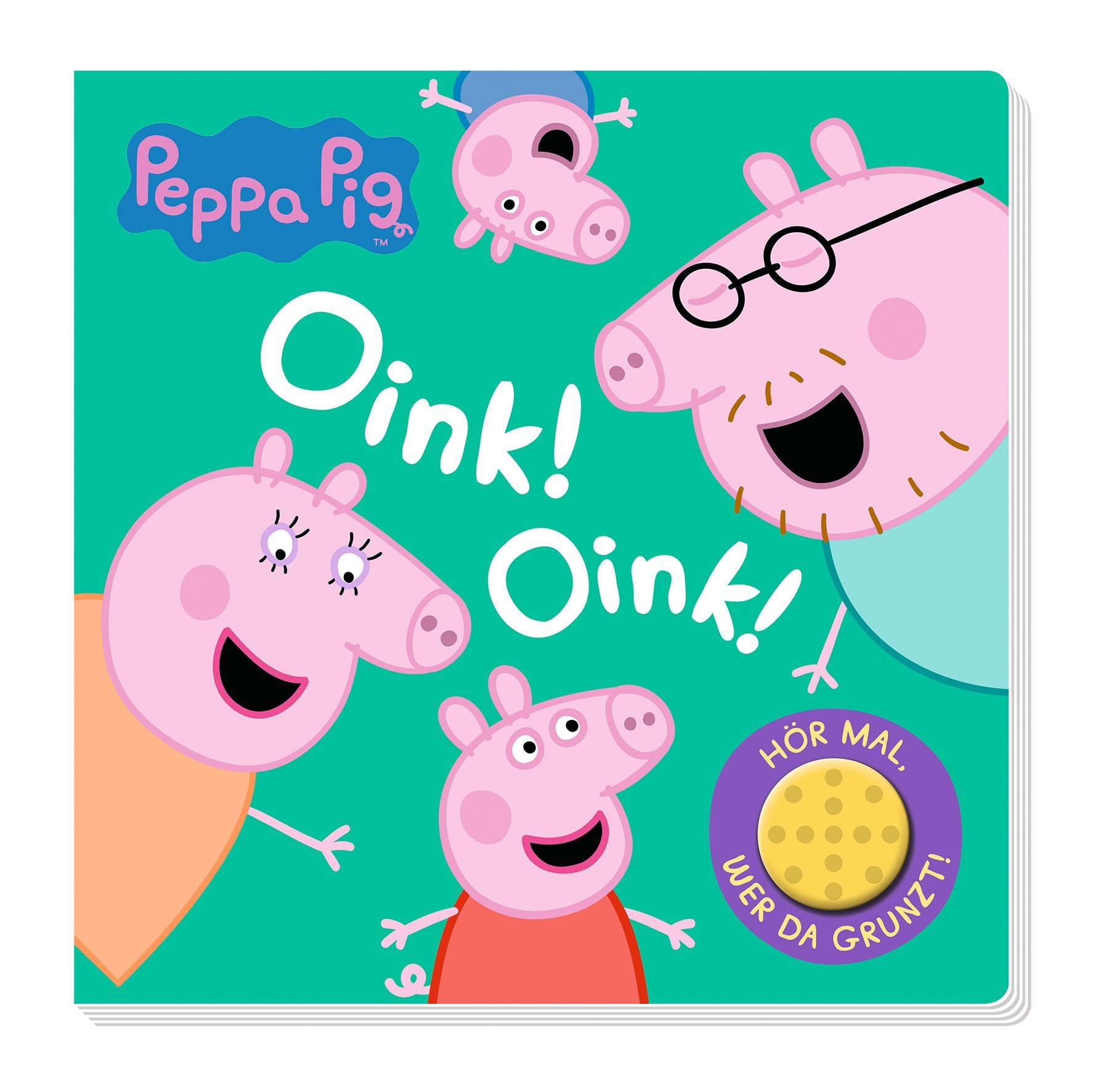 Peppa Pig: Oink! Oink! Hör mal, wer da grunzt!: Pappbilderbuch mit Soundmodul Tiptoi & Games