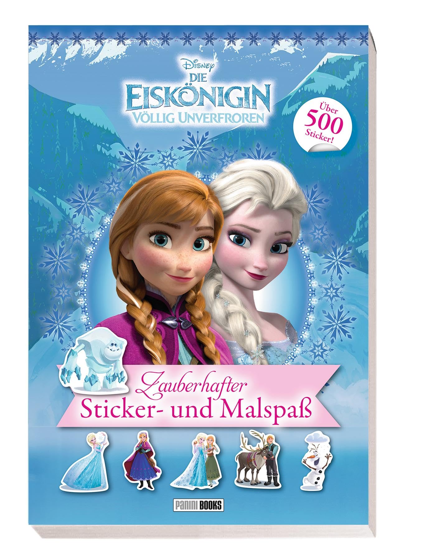 Disney Die Eiskönigin: Zauberhafter Sticker- und Malspaß: über 500 Sticker Non-fiction