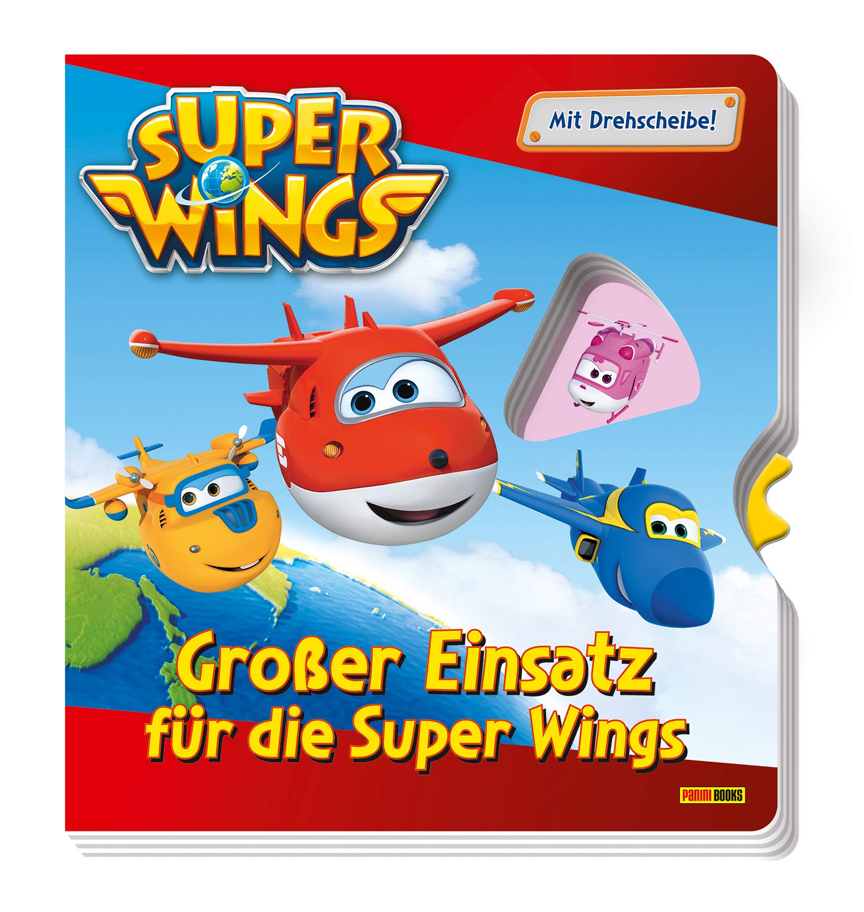 Super Wings: Großer Einsatz für die Super Wings: Pappbilderbuch mit Drehscheibe Non-fiction