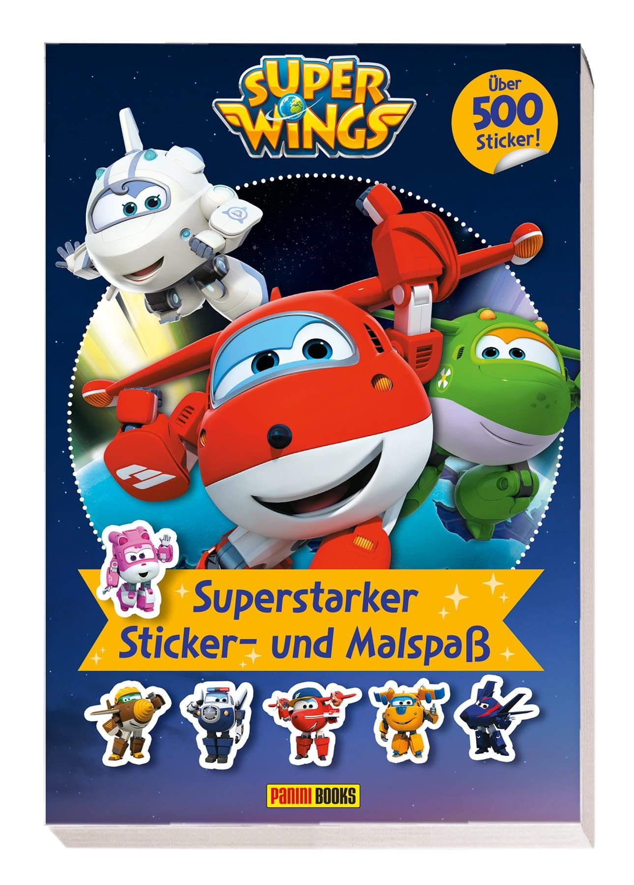 Super Wings: Superstarker Sticker- und Malspaß: über 500 Sticker Non-fiction