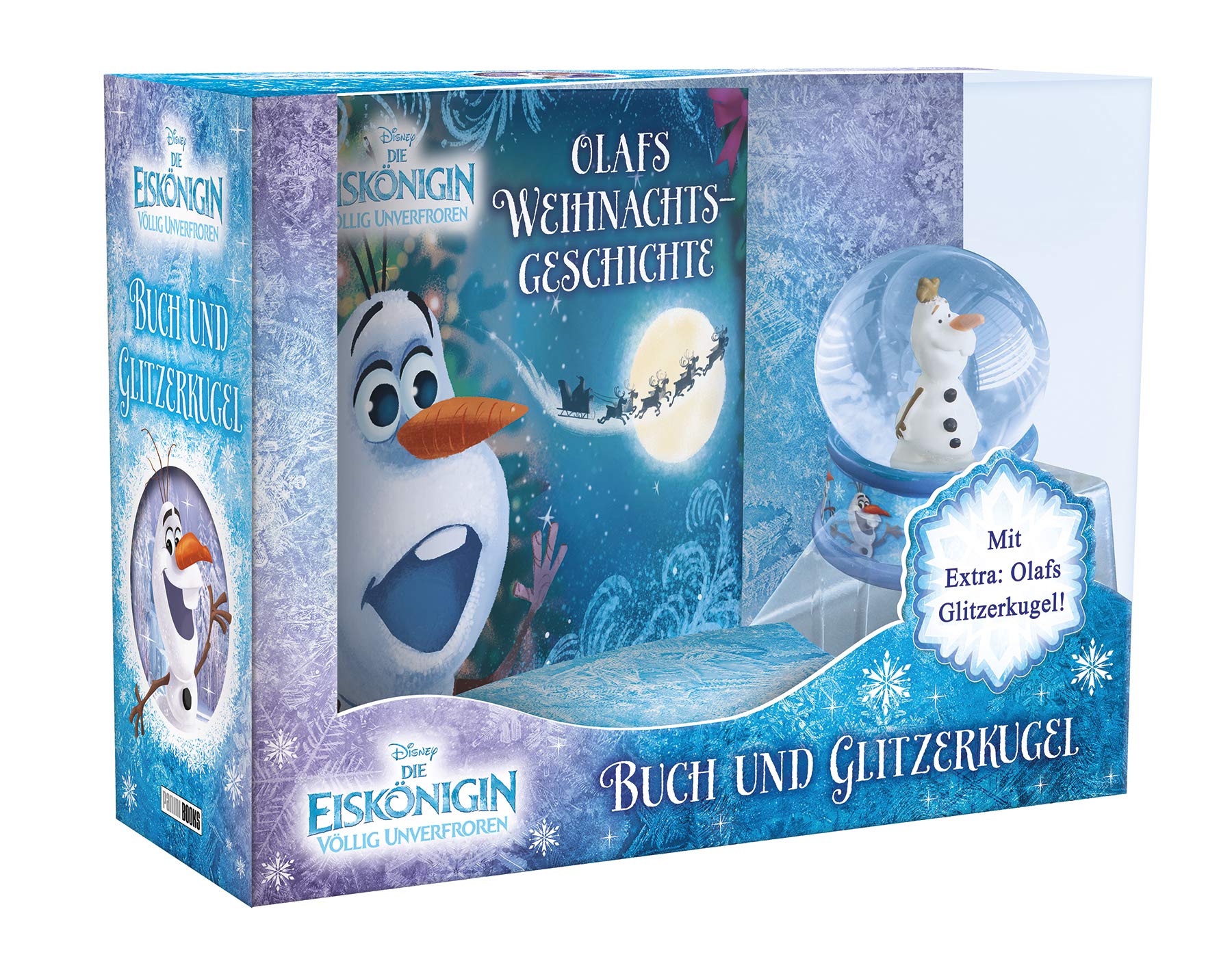 Disney Die Eiskönigin: Olafs Weihnachtsgeschichte: Buch und Glitzerkugel im Boxset Children's books