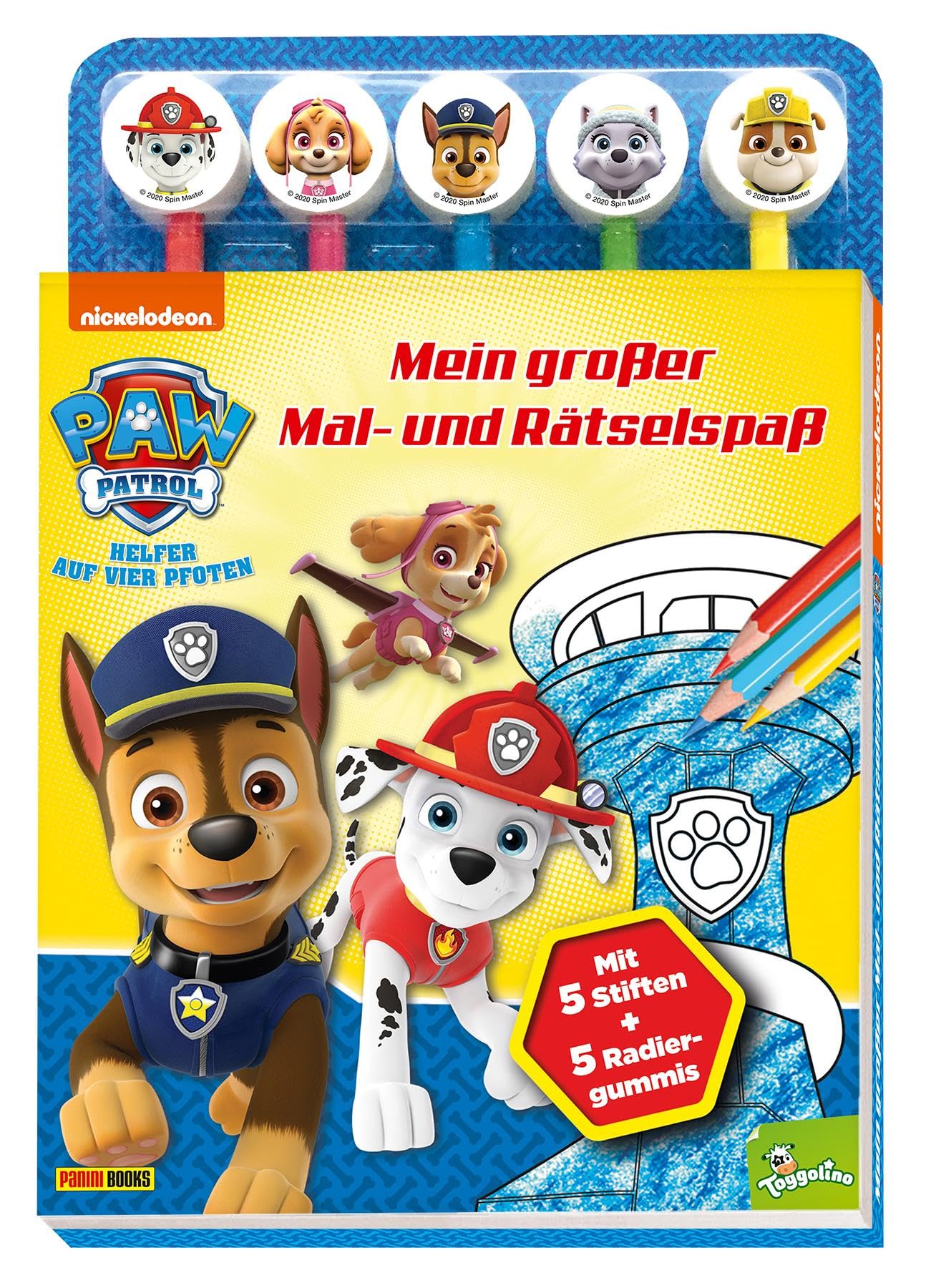 PAW Patrol: Mein großer Mal- und Rätselspaß Non-fiction