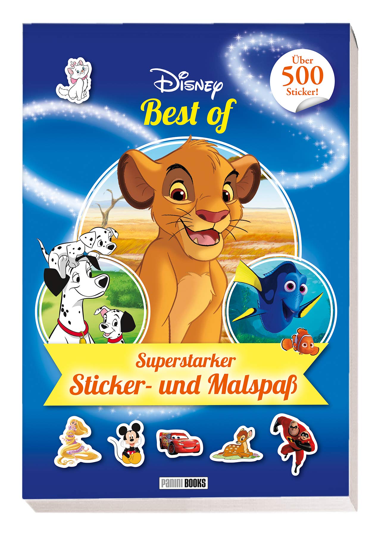 Disney Best of: Superstarker Sticker- und Malspaß: über 500 Sticker Tiptoi & Games