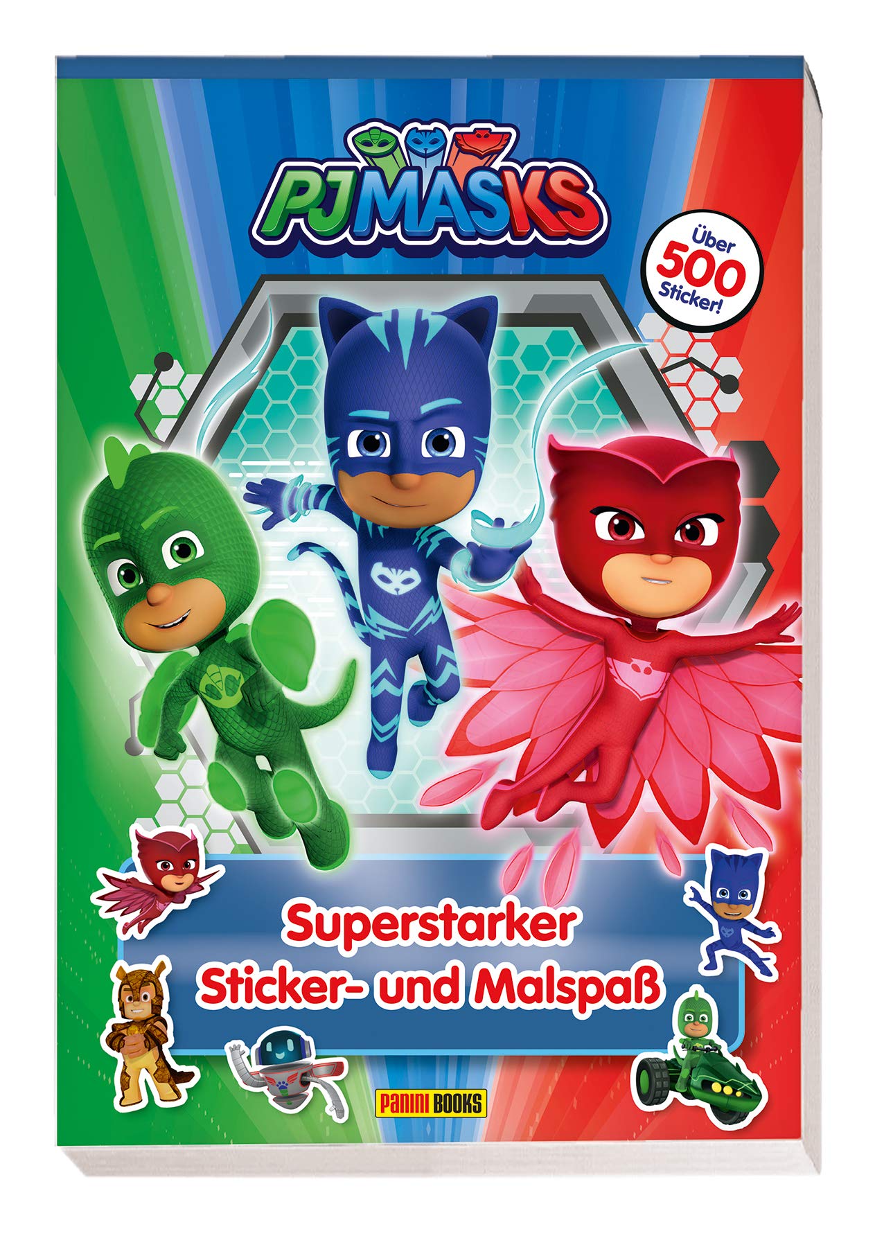 PJ Masks: Superstarker Sticker- und Malspaß: über 500 Sticker Tiptoi & Games