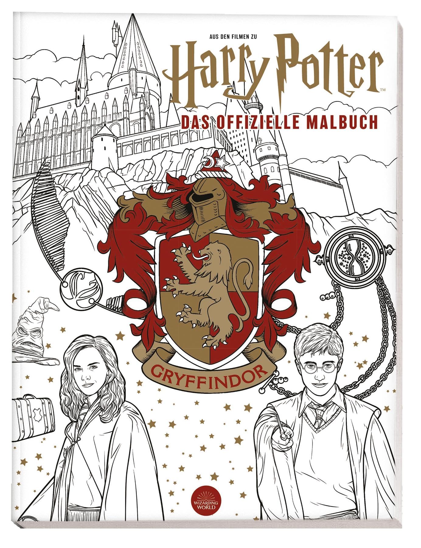 Aus den Filmen zu Harry Potter: Das offizielle Malbuch: Gryffindor Non-fiction