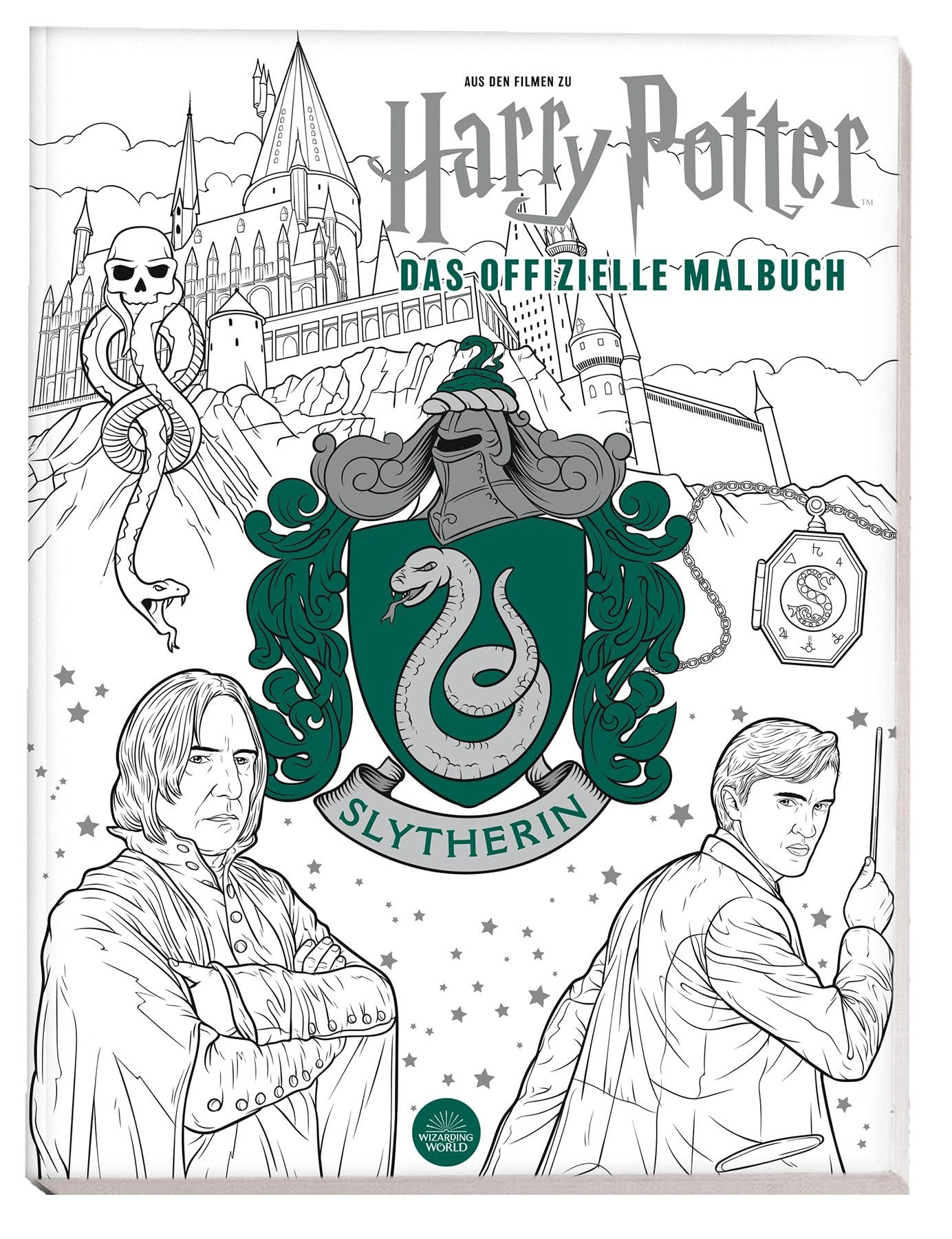 Aus den Filmen zu Harry Potter: Das offizielle Malbuch: Slytherin Non-fiction