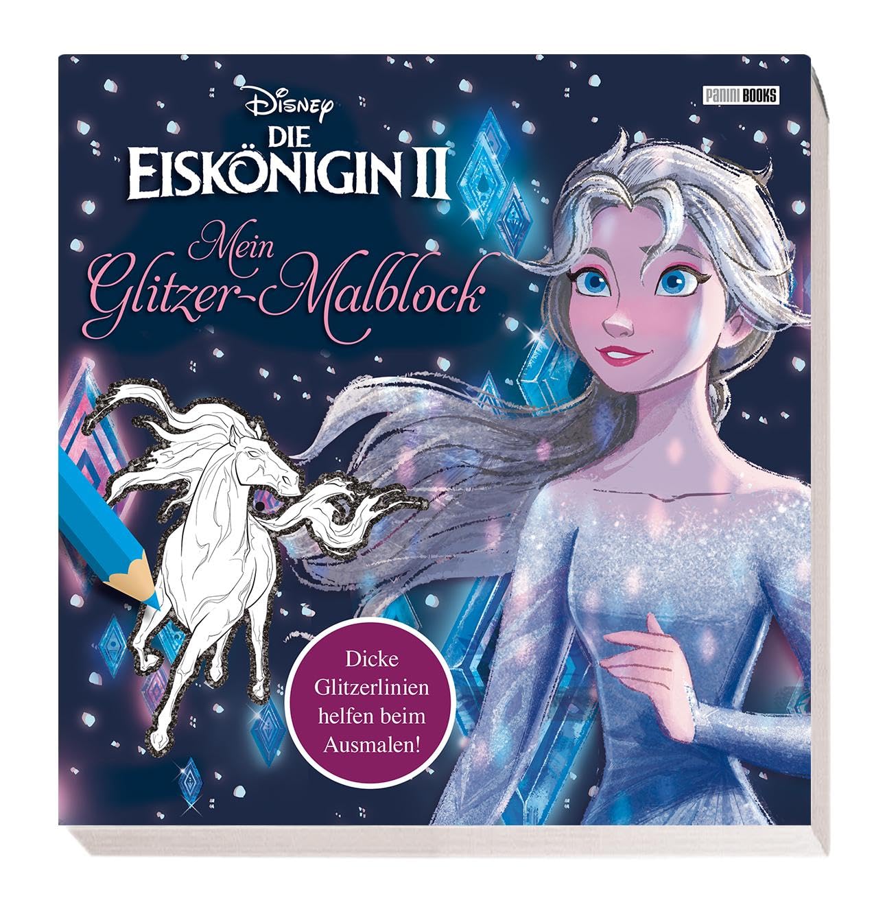 Disney Die Eiskönigin 2: Mein Glitzer-Malblock Non-fiction