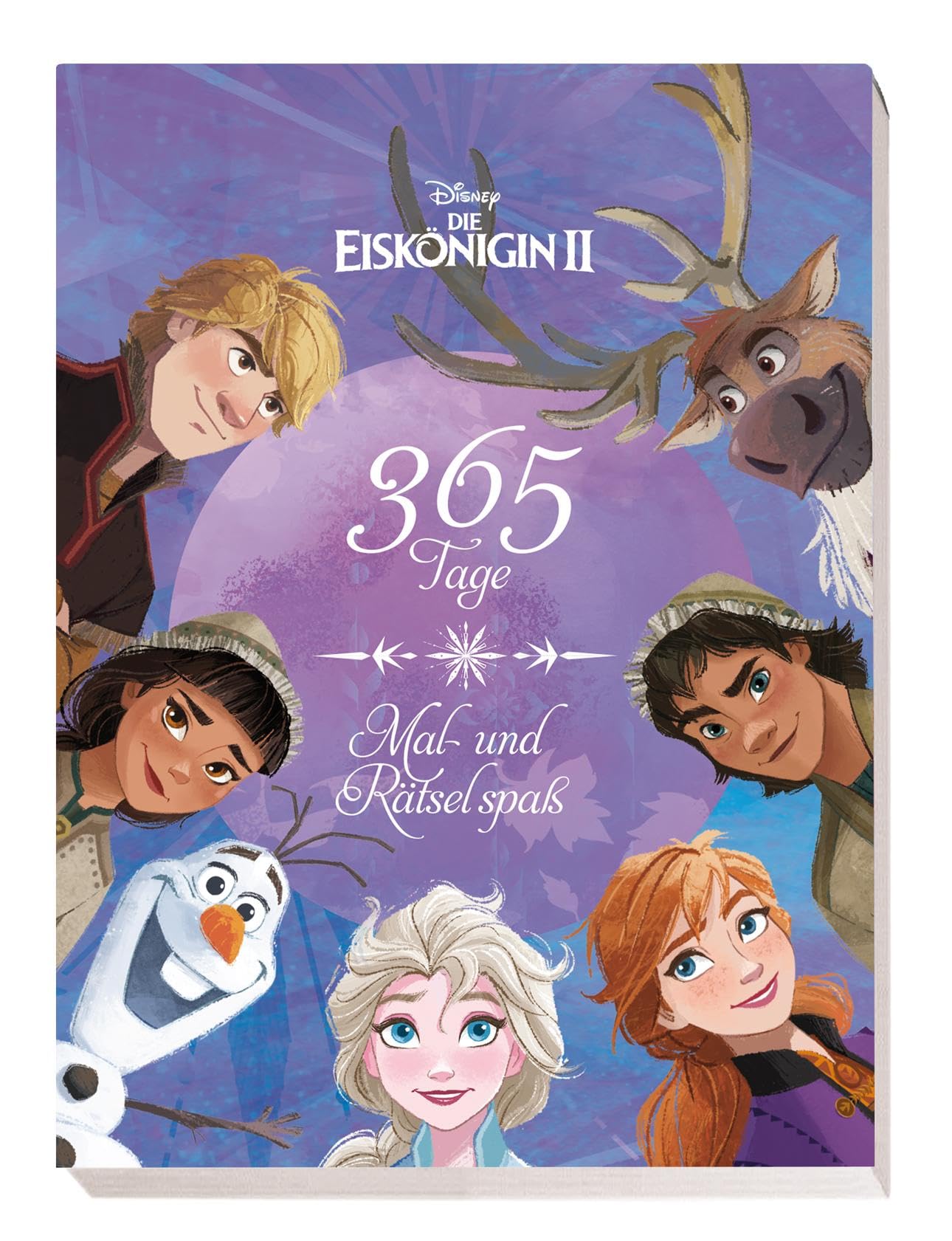 Disney Die Eiskönigin 2: 365 Tage Mal- und Rätselspaß: Block mit Perforation Non-fiction