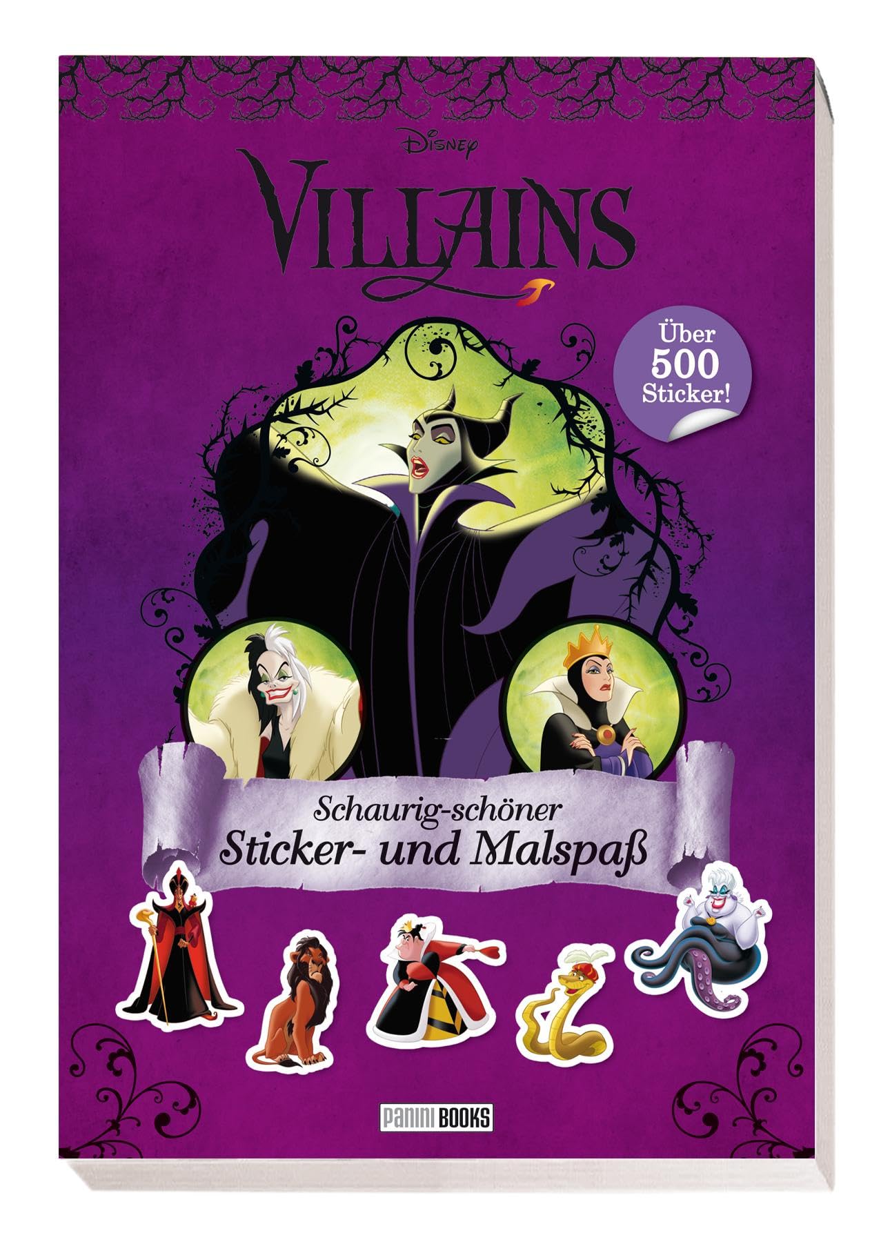 Disney Villains: Schaurig-schöner Sticker- und Malspaß: über 500 Sticker! Non-fiction