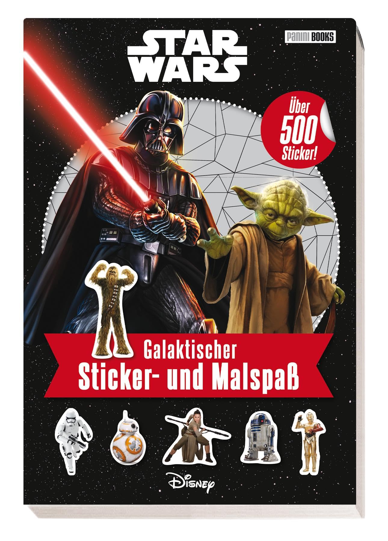 Star Wars: Galaktischer Sticker- und Malspaß: über 500 Sticker! Non-fiction