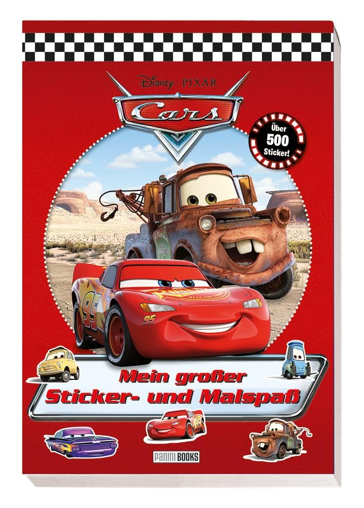 Disney PIXAR Cars: Mein großer Sticker- und Malspaß book