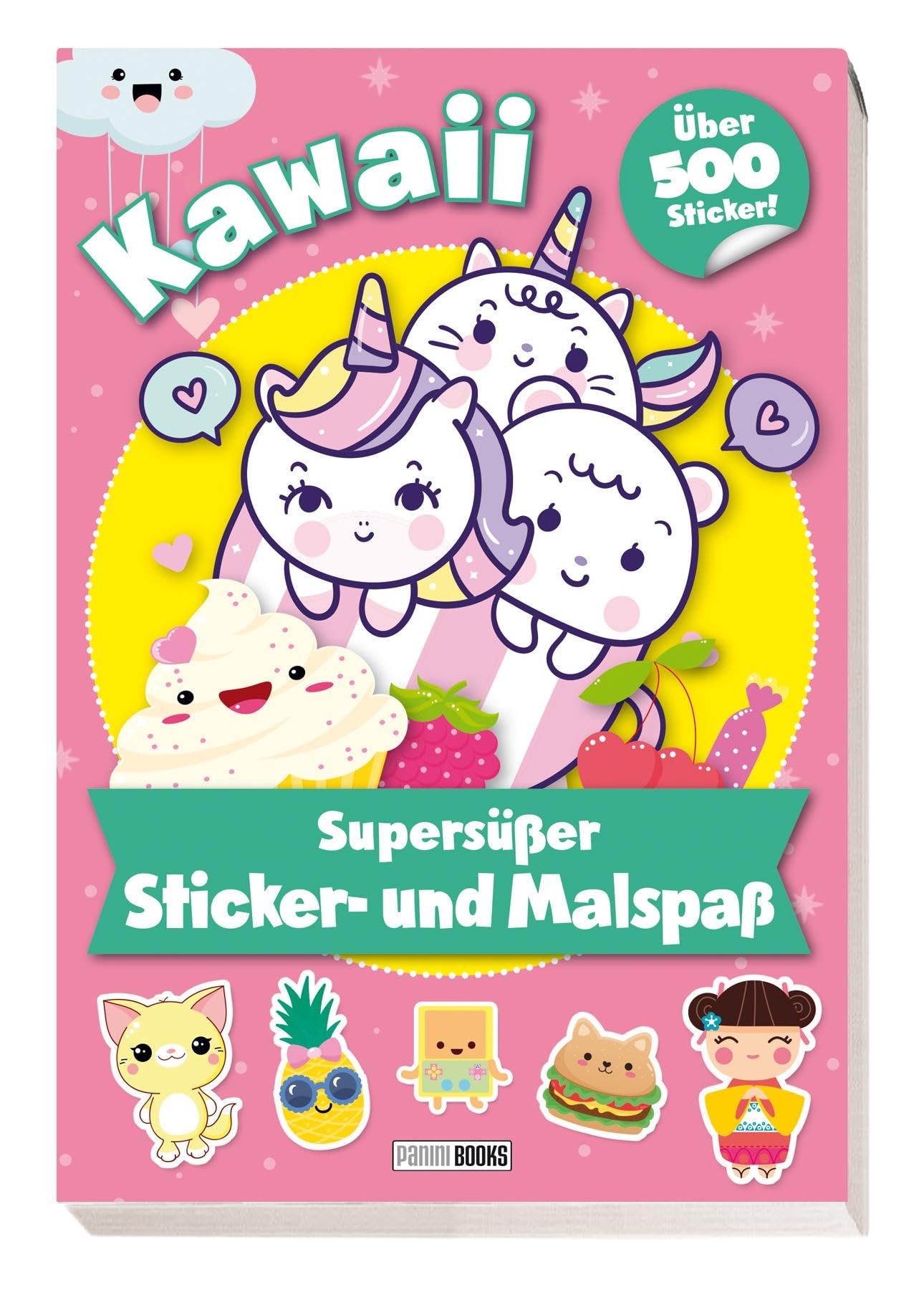Kawaii: Supersüßer Sticker- und Malspaß: über 500 Sticker! Tiptoi & Games