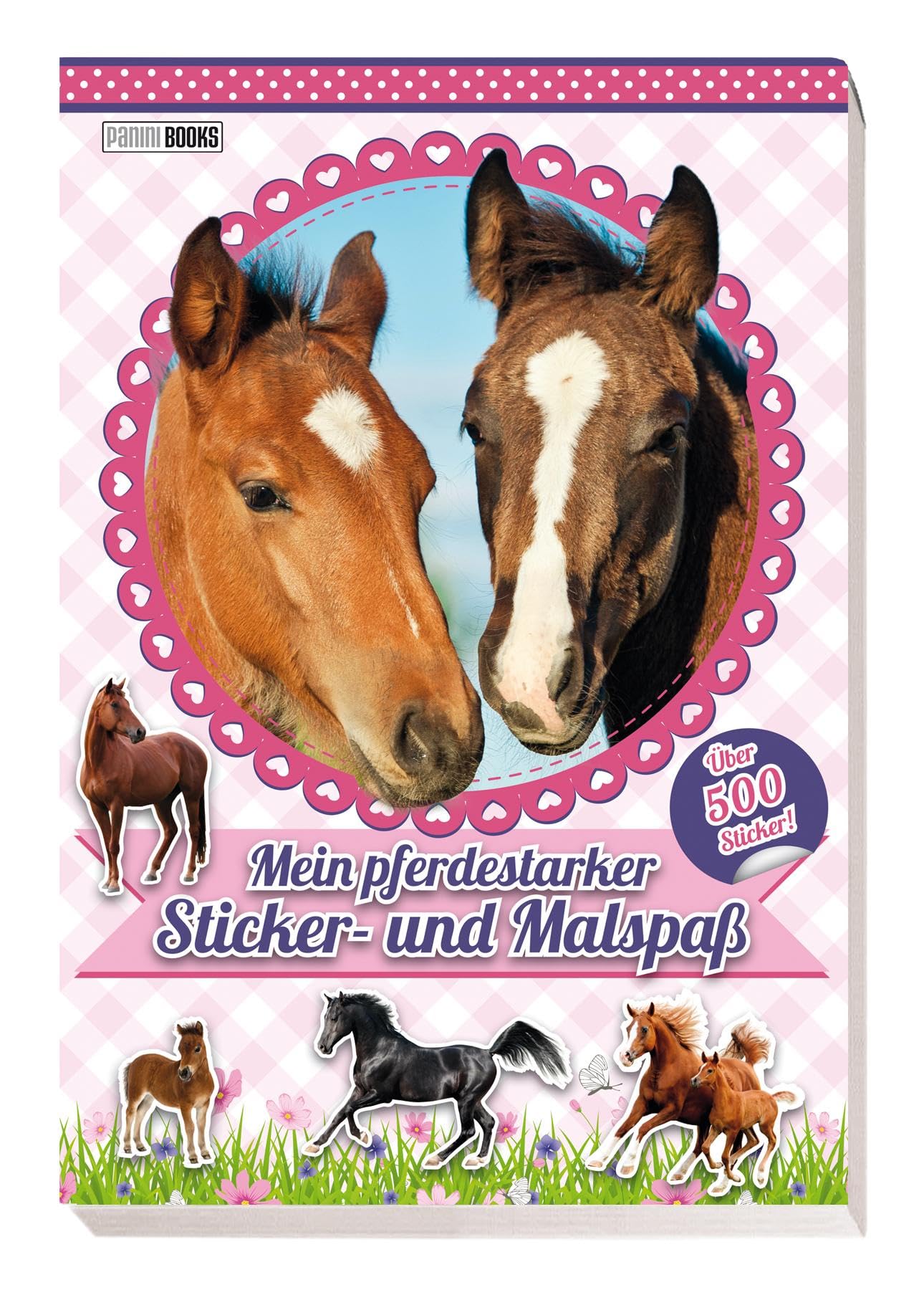 Pferde: Mein pferdestarker Sticker- und Malspaß: über 500 Sticker! Tiptoi & Games