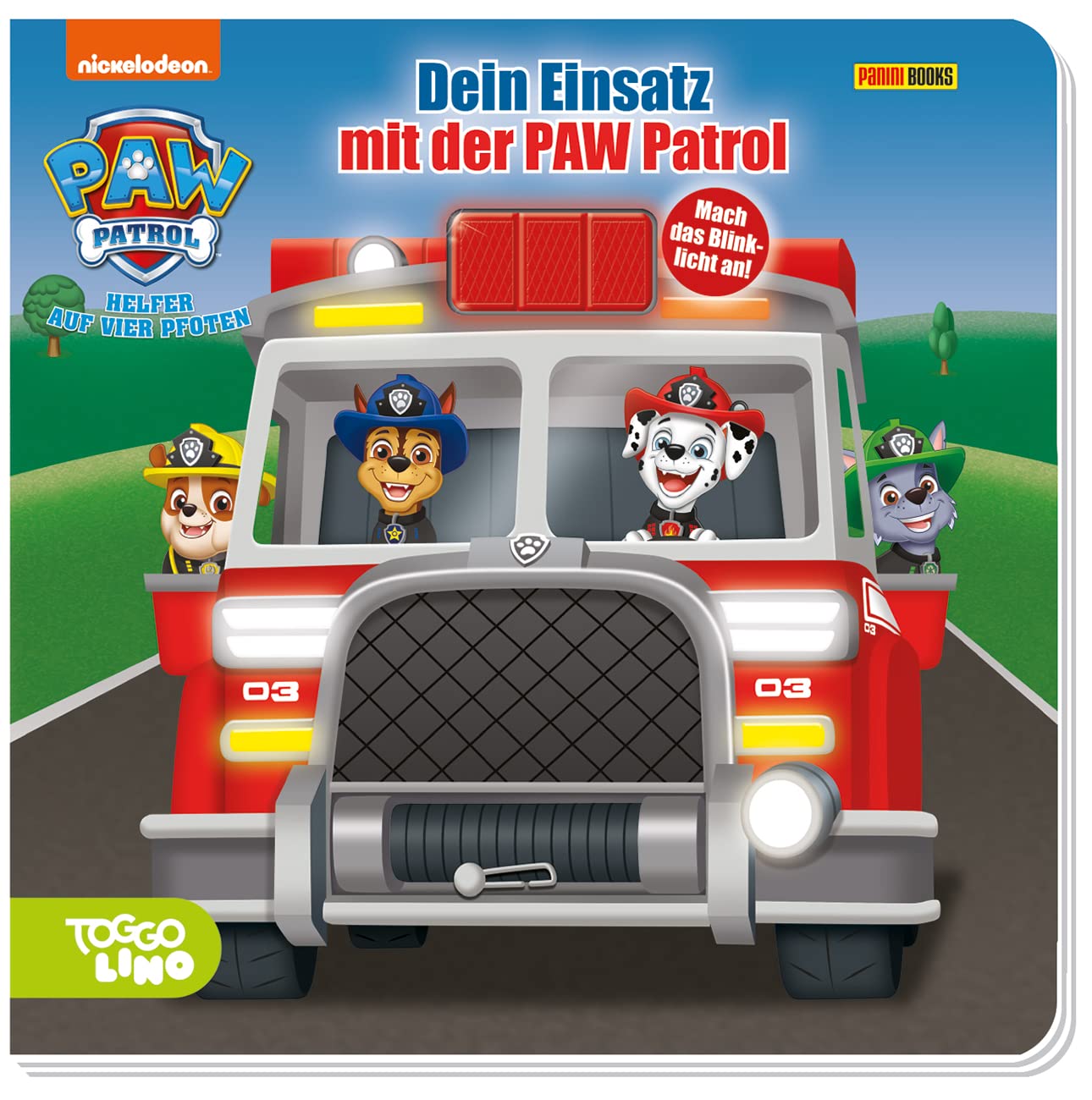 PAW Patrol: Dein Einsatz mit der PAW Patrol: Pappbilderbuch mit Stanzung und Lichtelement Children's books