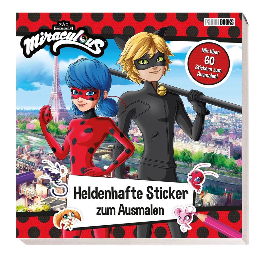 Miraculous: Heldenhafte Sticker zum Ausmalen Non-fiction