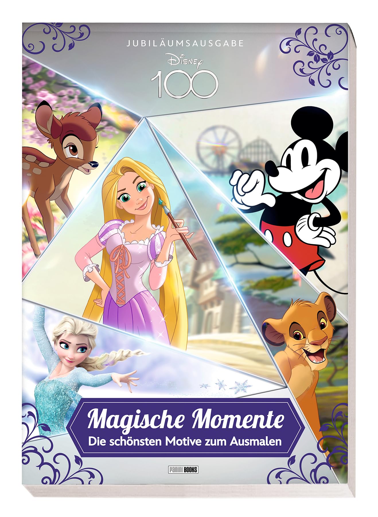 Disney 100: Magische Momente - Die schönsten Motive zum Ausmalen Hobbies & Crafts Books