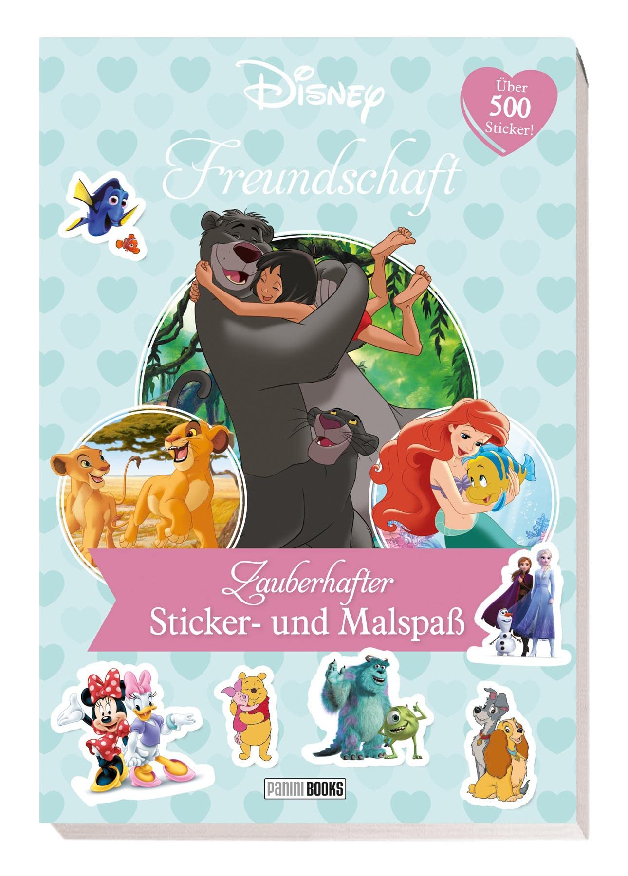 Disney Freundschaft: Zauberhafter Sticker- und Malspaß: Sticker- und Malblock Non-fiction