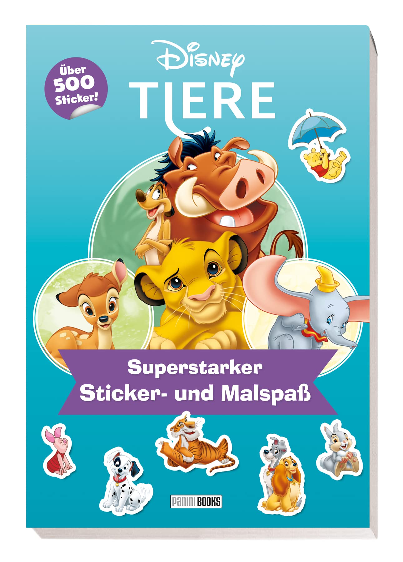Disney Tiere: Superstarker Sticker- und Malspaß: Sticker- und Malblock Non-fiction