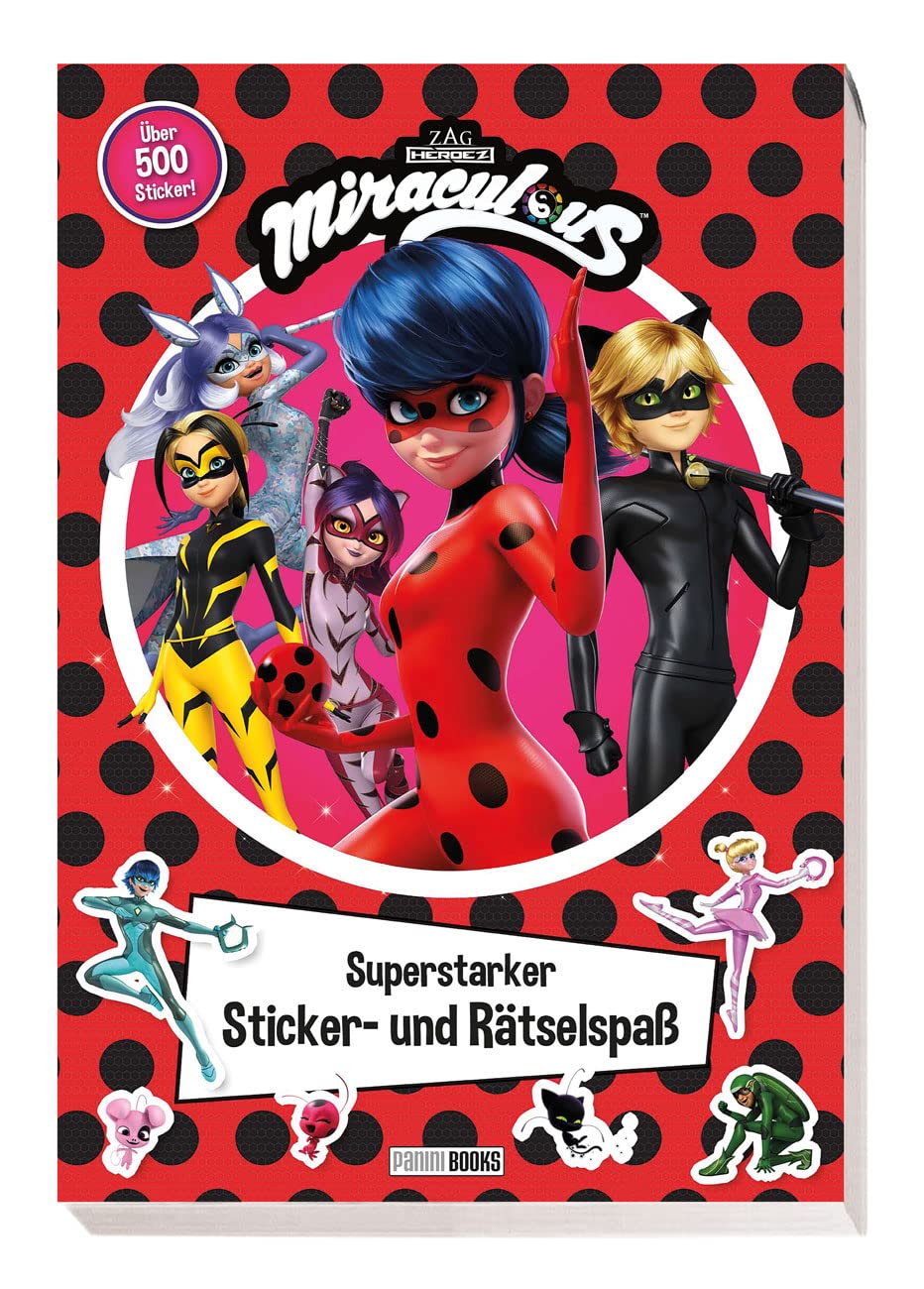 Miraculous: Superstarker Sticker- und Rätselspaß: Sticker- und Rätselblock Non-fiction