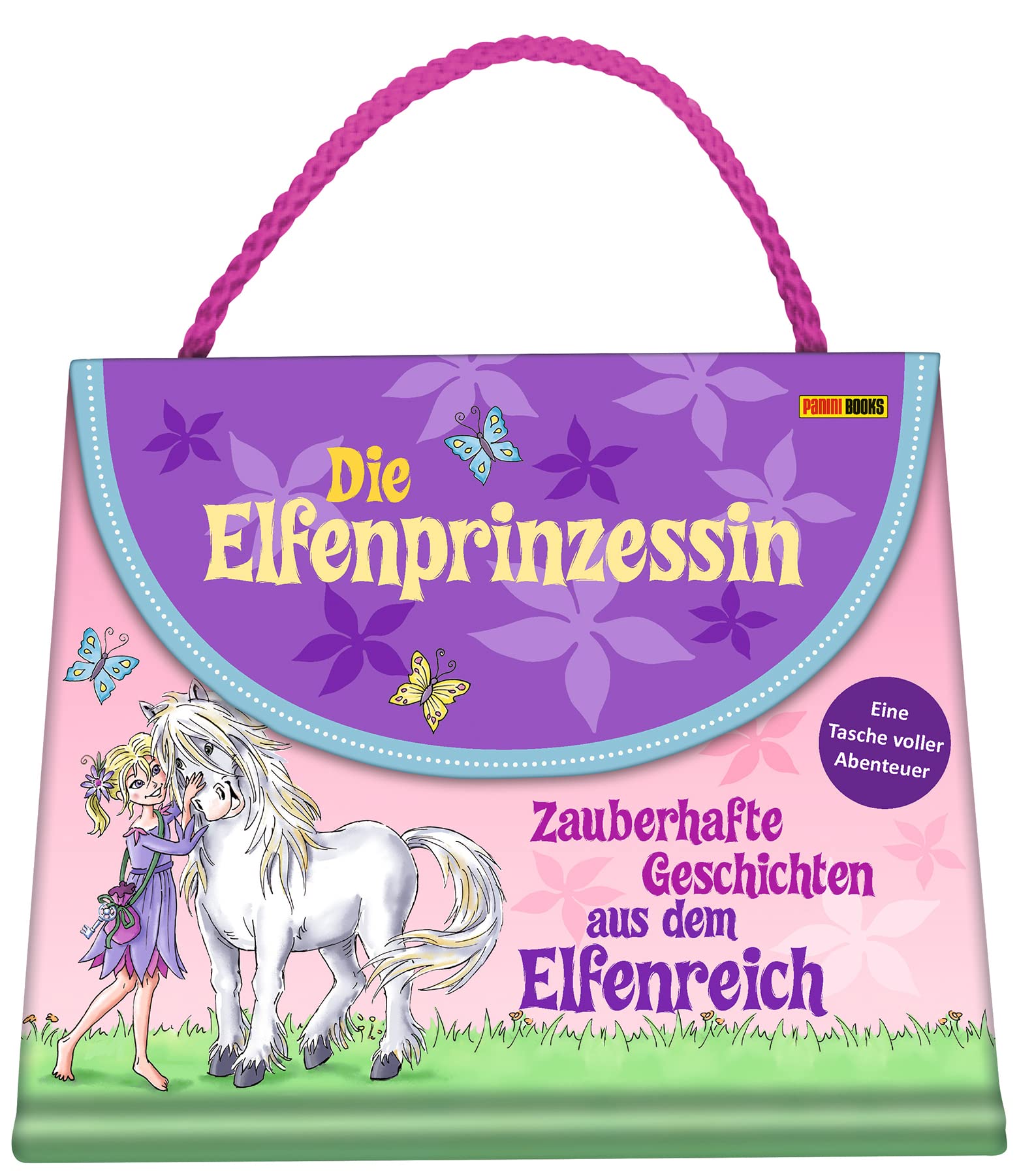 Die Elfenprinzessin: Zauberhafte Geschichten aus dem Elfenreich - Eine Tasche voller Abenteuer: Geschichtenbuch in Taschenform mit Kordel Children's books