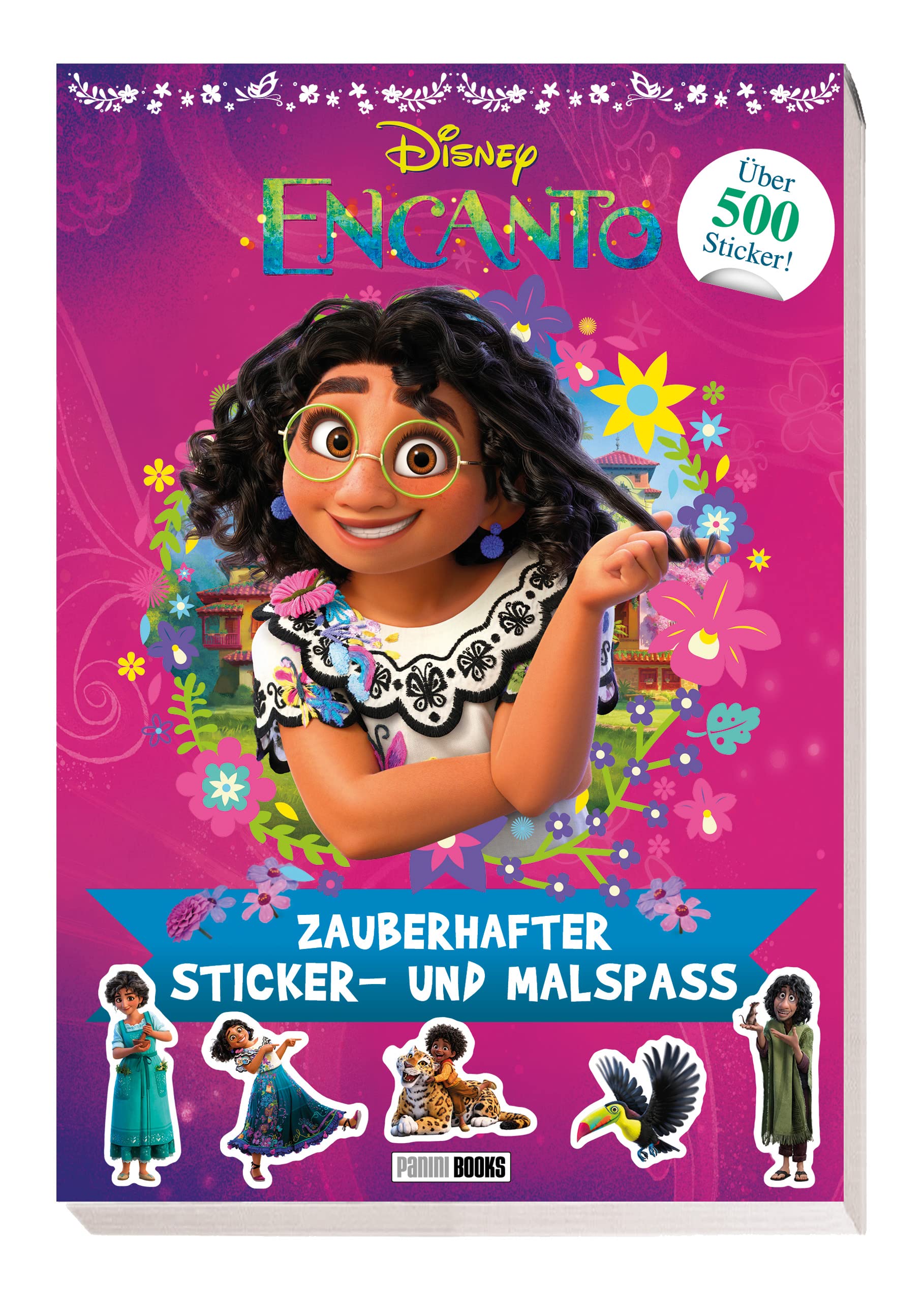 Disney Encanto: Zauberhafter Sticker- und Malspaß: Sticker- und Malblock Tiptoi & Games