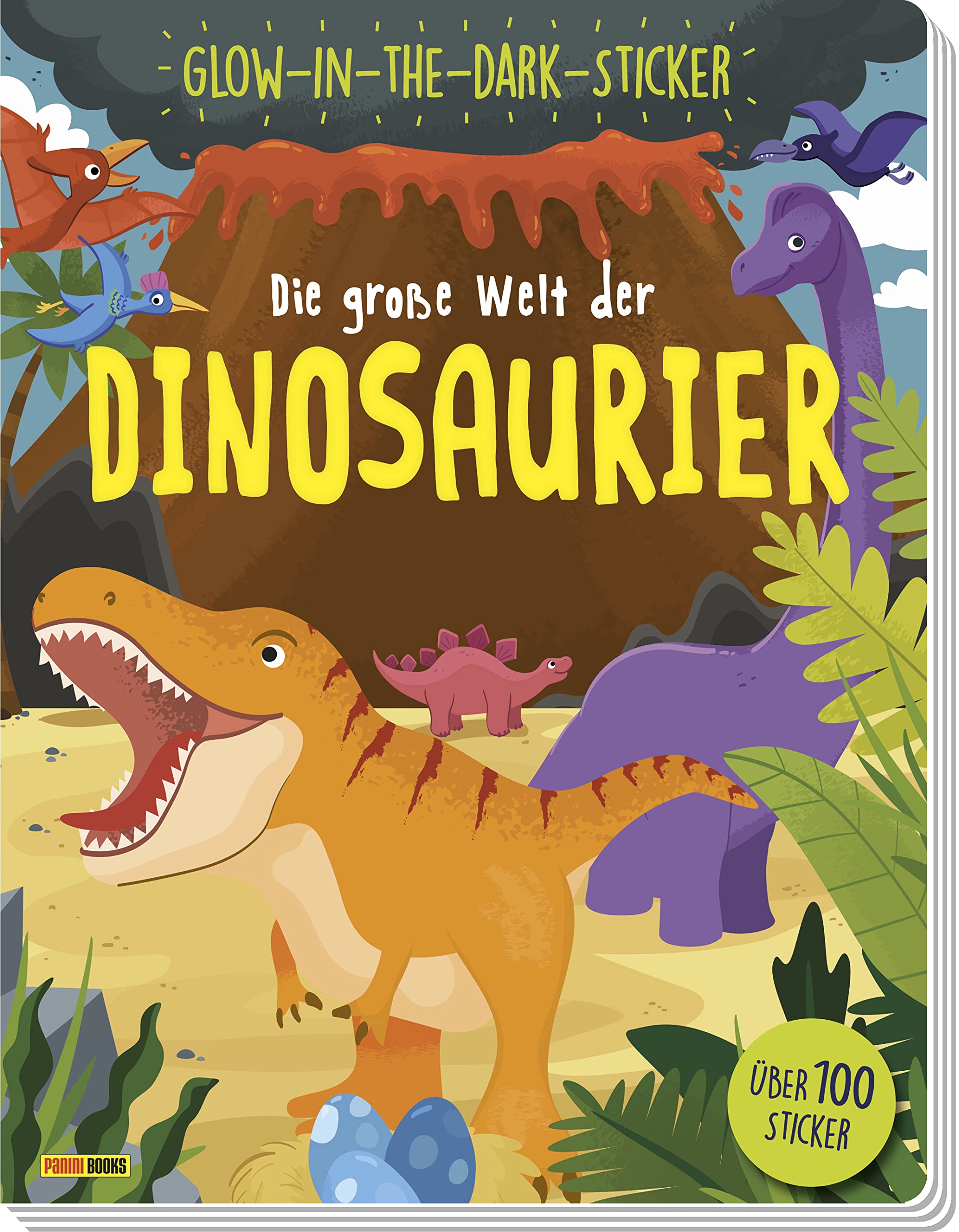 Die große Welt der Dinosaurier: über 100 Sticker inkl. Glow-in-the-Dark-Sticker Tiptoi & Games