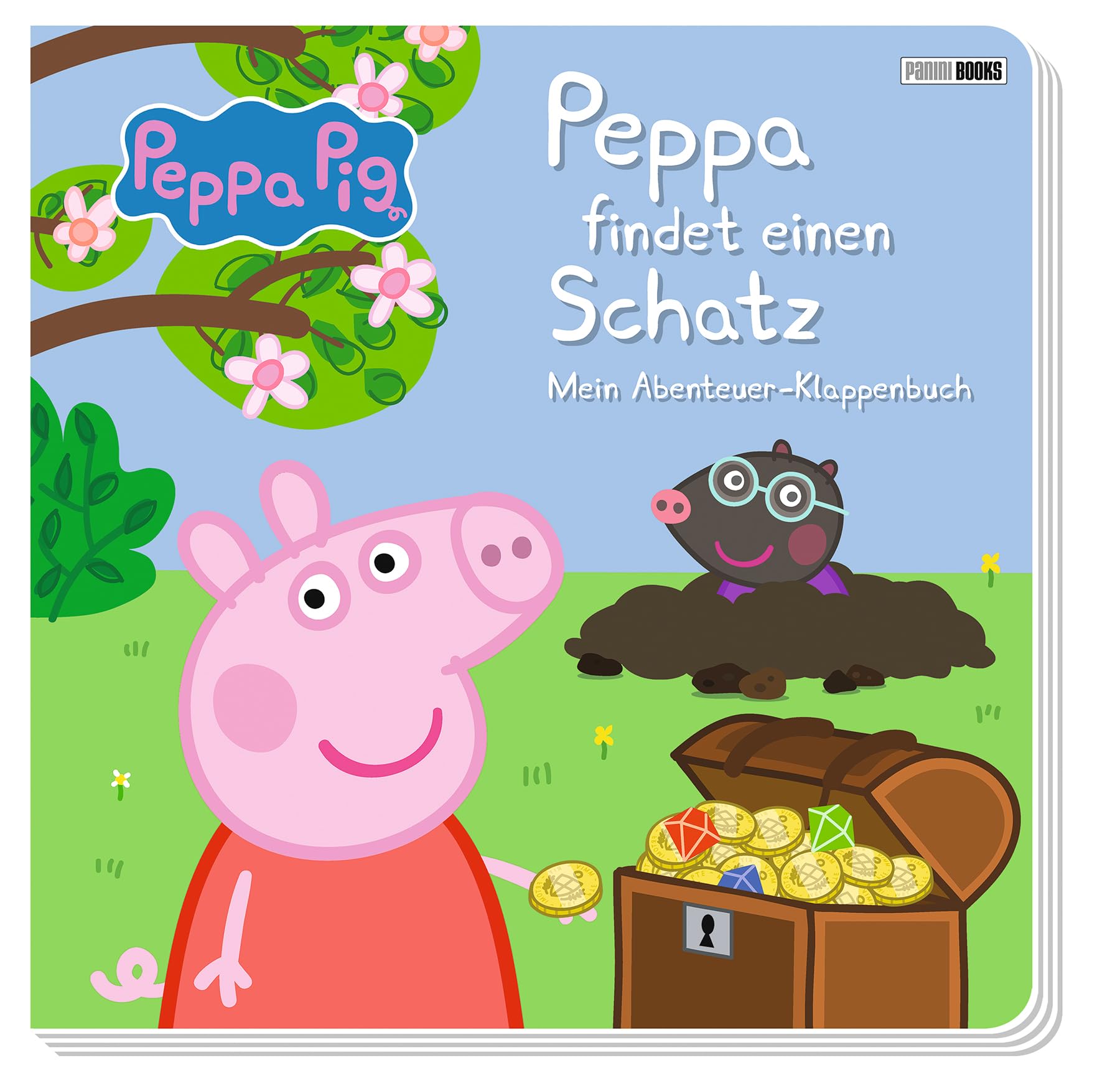 Peppa Pig: Peppa findet einen Schatz - Mein Abenteuer-Klappenbuch Children's books