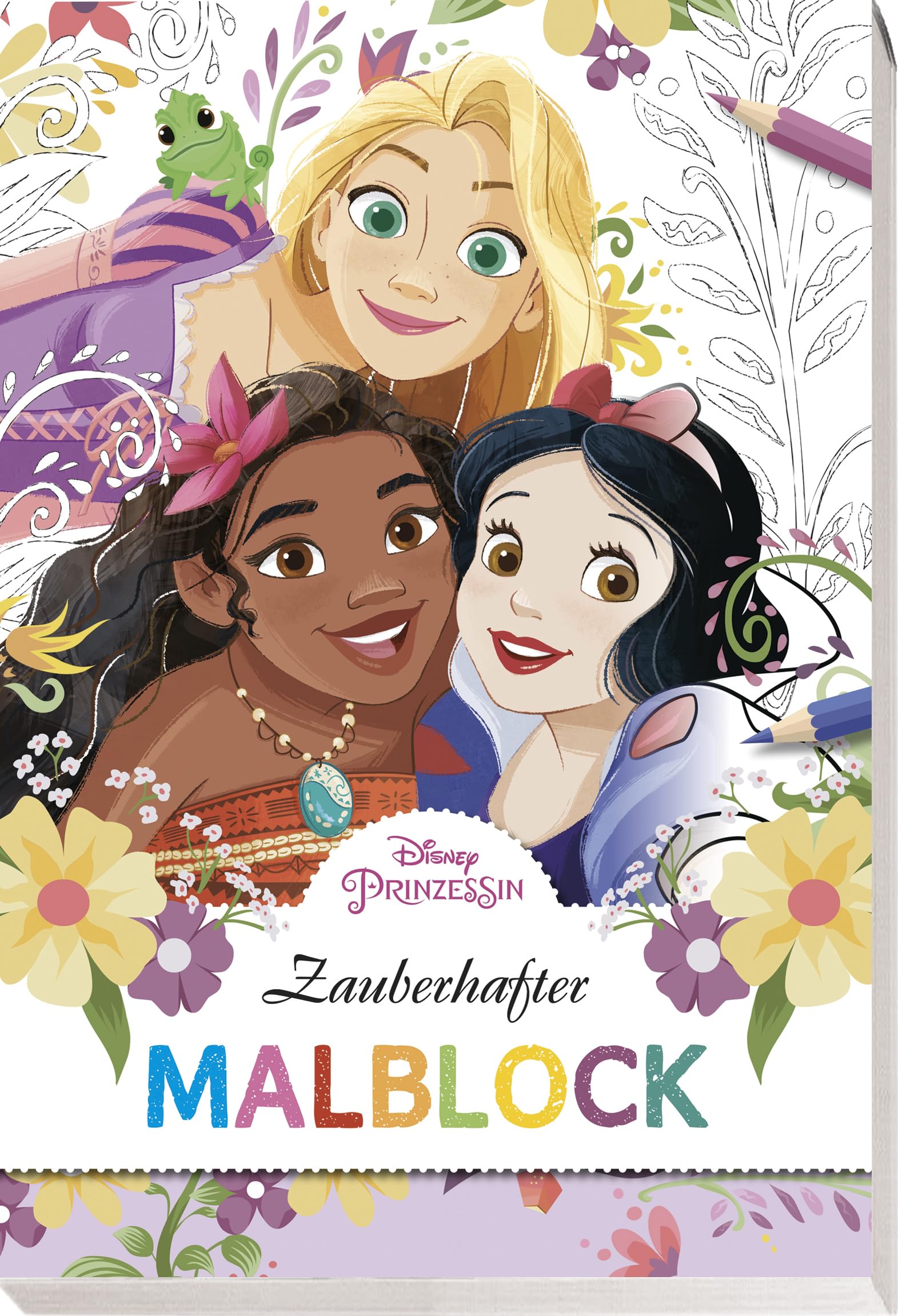 Disney Prinzessin: Zauberhafter Malblock Non-fiction