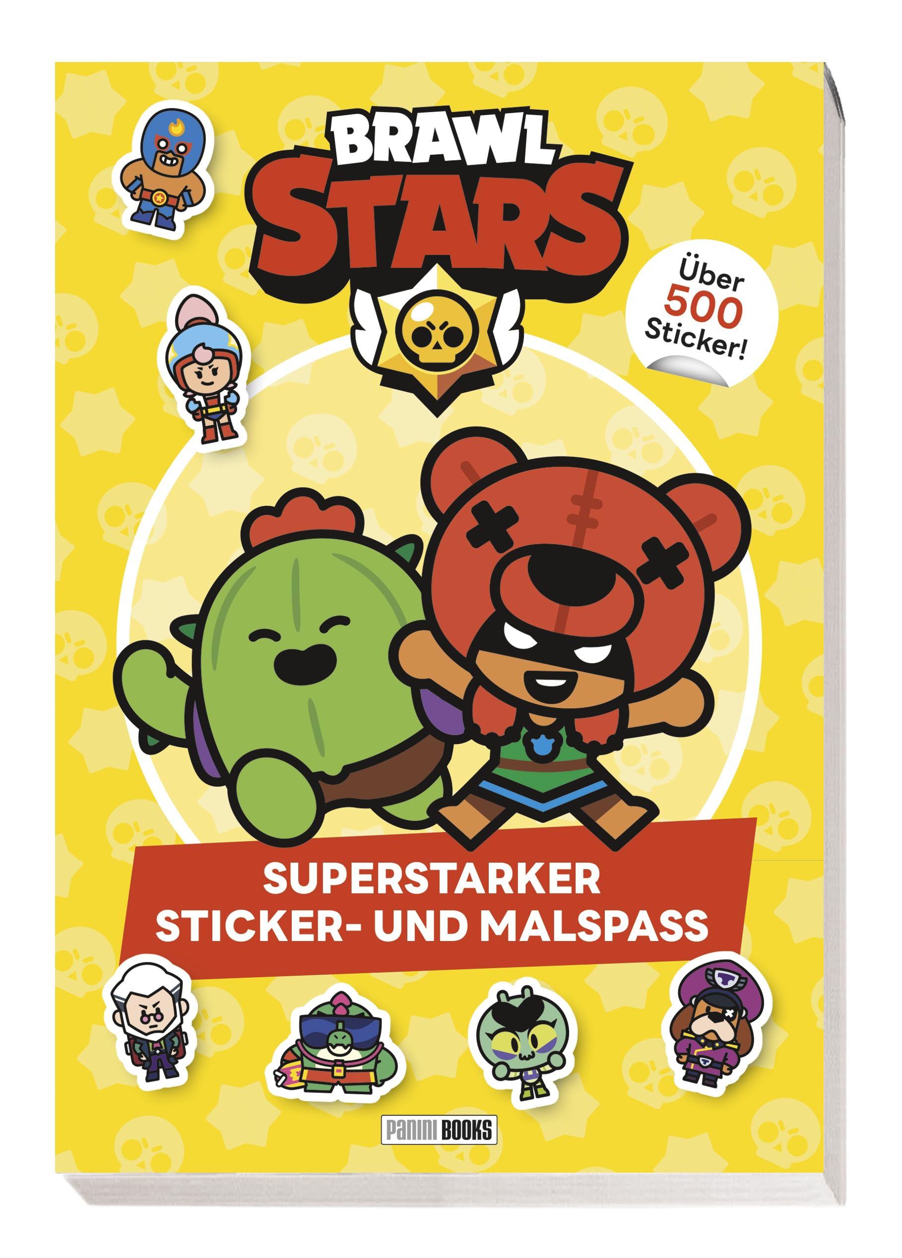 Brawl Stars: Superstarker Sticker- und Malspaß: Sticker- und Malblock Tiptoi & Games
