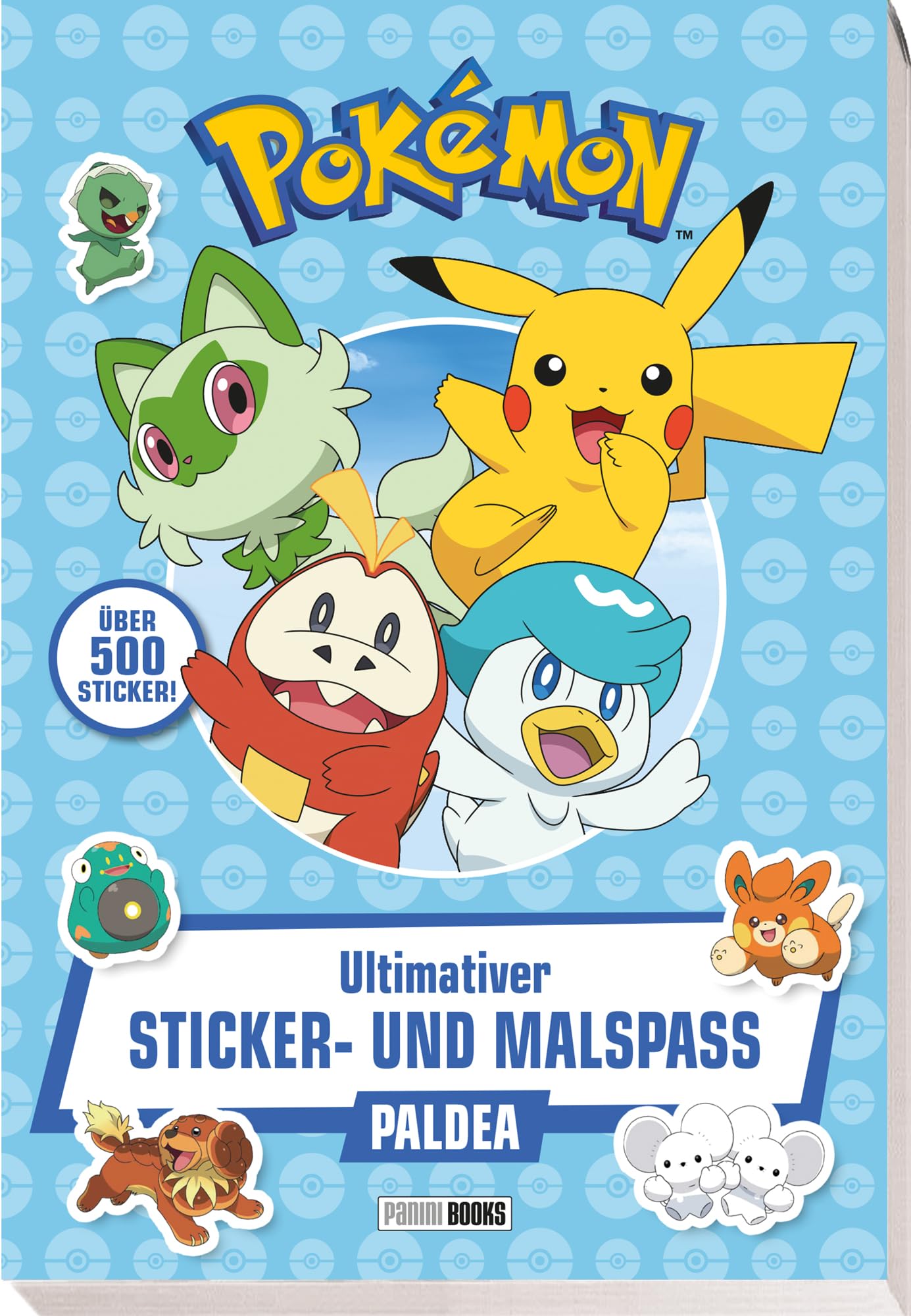 Pokémon: Ultimativer Sticker- und Malspaß Paldea: Sticker- und Malblock Non-fiction