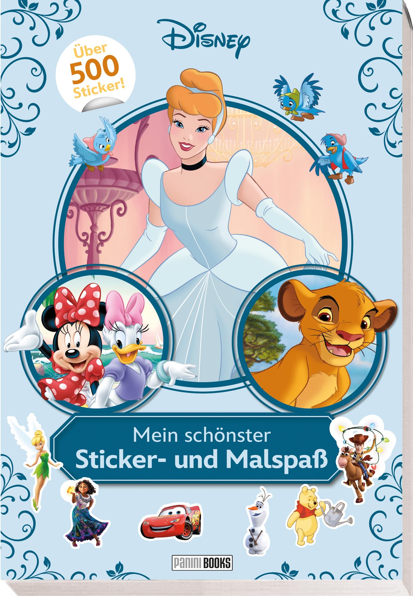 Disney: Mein schönster Sticker- und Malspaß: Sticker- und Malblock Non-fiction