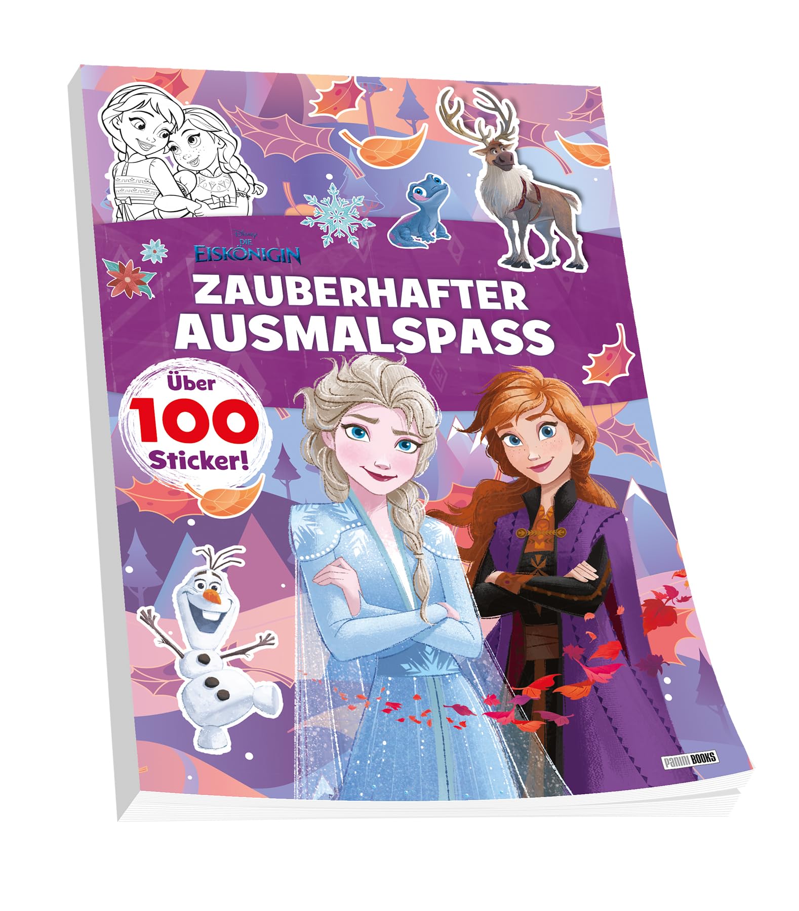 Disney Die Eiskönigin: Zauberhafter Ausmalspaß book