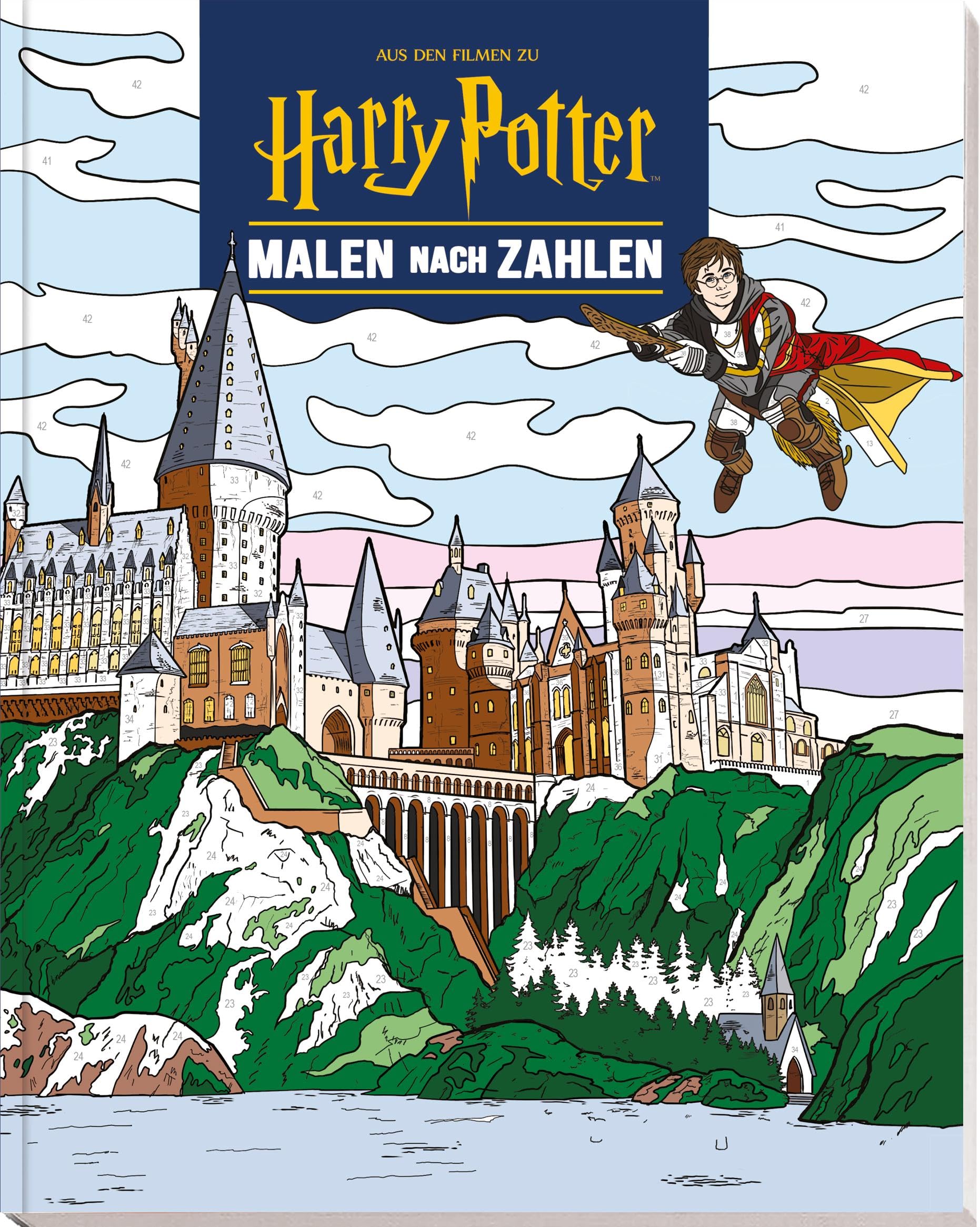 Aus den Filmen zu Harry Potter: Malen nach Zahlen Contemporary literature