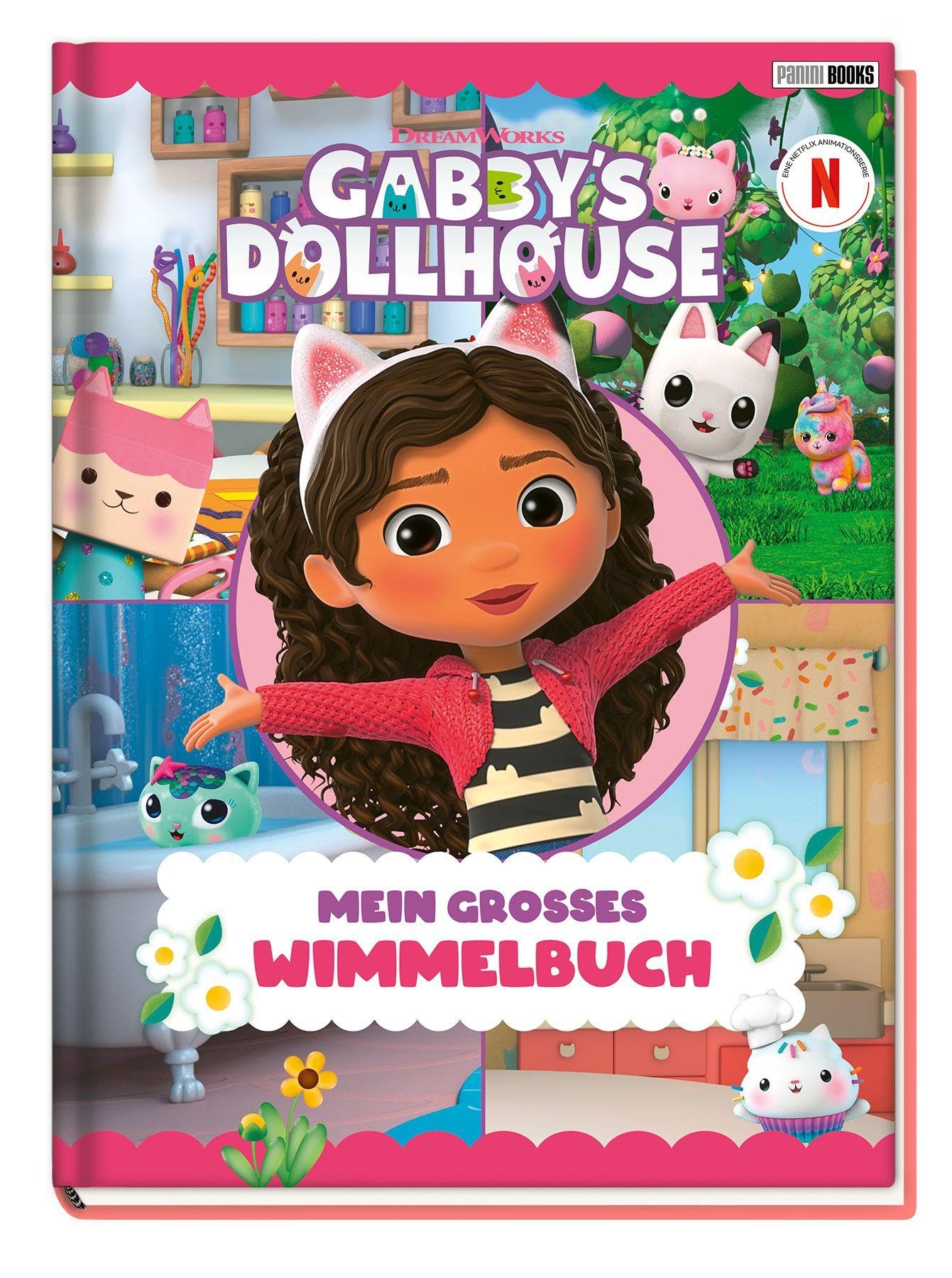 Gabby's Dollhouse: Mein großes Wimmelbuch book