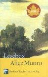 Alice-Munro-Lesebox: Beinhaltet: 3-442-76016-X; Alice Munro; Der Mond über der Eisbahn, 3-442-76149-2; Alice Munro; Das Bettlermädchen, 3-442-76049-6; Alice Munro; Die Jupitermonde: 3 Bde. book