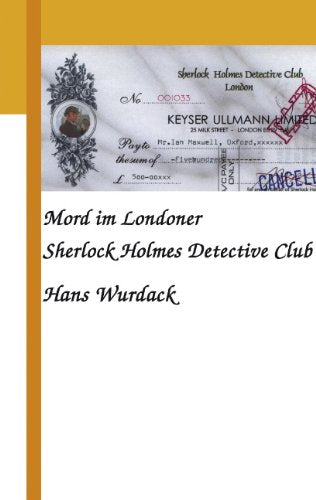 Mord im Londoner Sherlock Holmes Detective Club Books